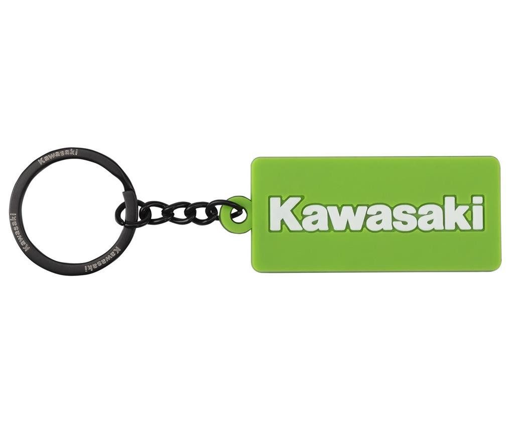 Kawasaki Schlüsselanhänger Kawasaki schwarz grüner Schlüsselanhänger günstig online kaufen