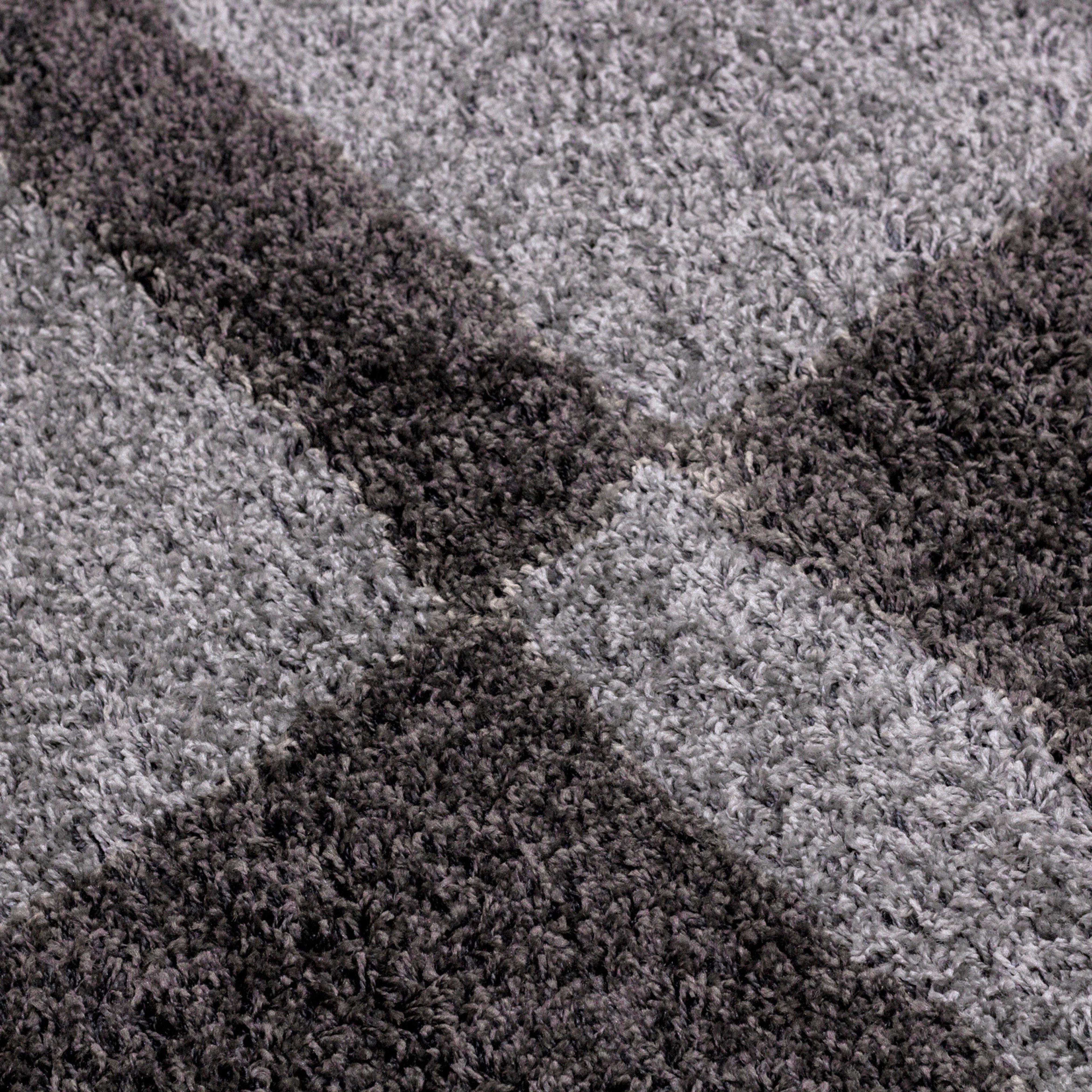 Ayyildiz Teppiche Hochflor-Teppich Gala Shaggy 2505, auch als Läufer und in Rund, rund, Höhe: 30 mm, robuster Langflor, alle Räume, Wohnzimmer – Bild 5 von 5