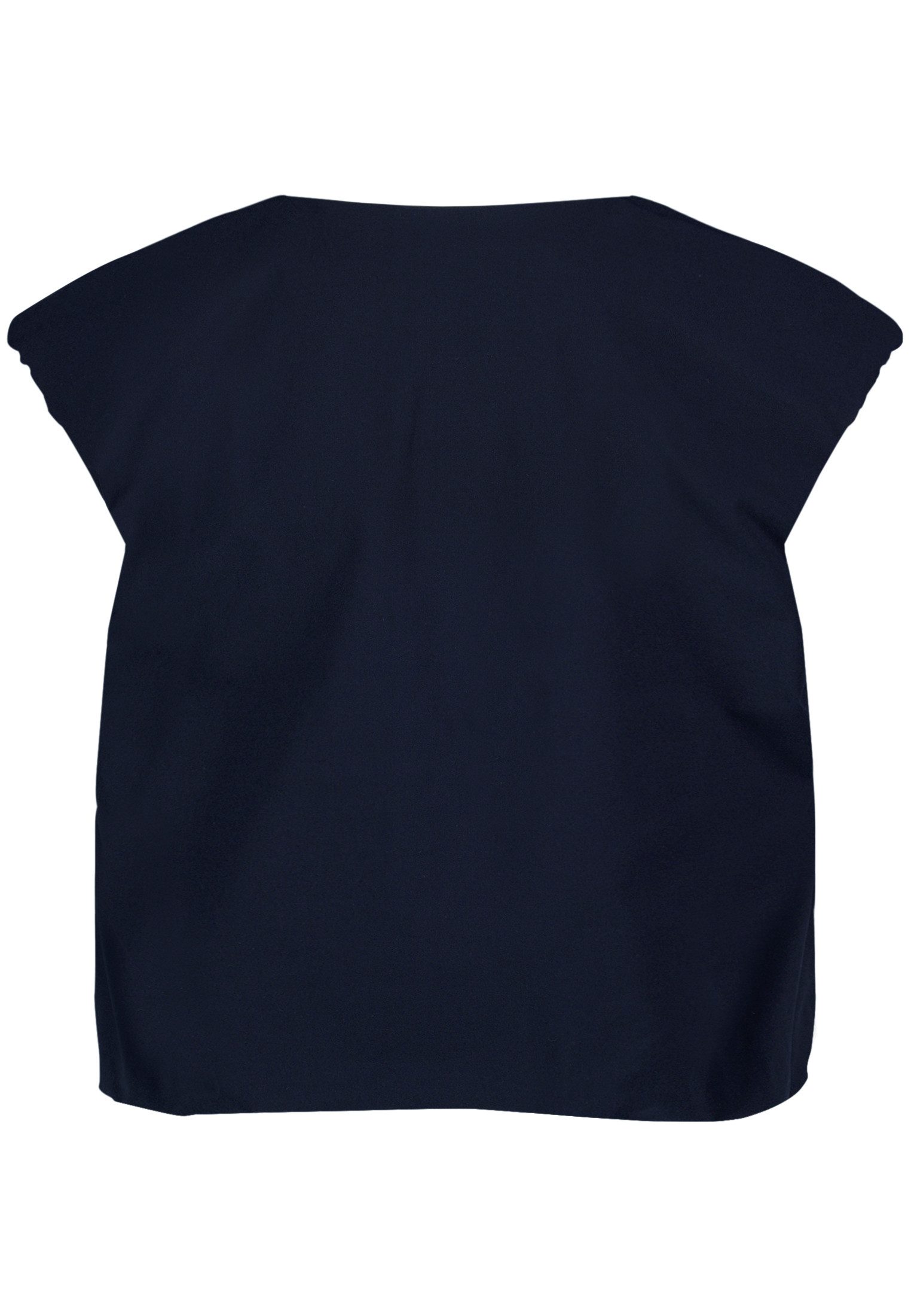 Zero T-Shirt Damen mit Rundhalsausschnitt (1-tlg) Falten