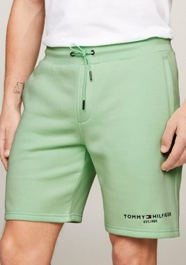 Tommy Hilfiger Shorts SMALL TOMMY LOGO SWEATSHORTS mit elastischem Bund