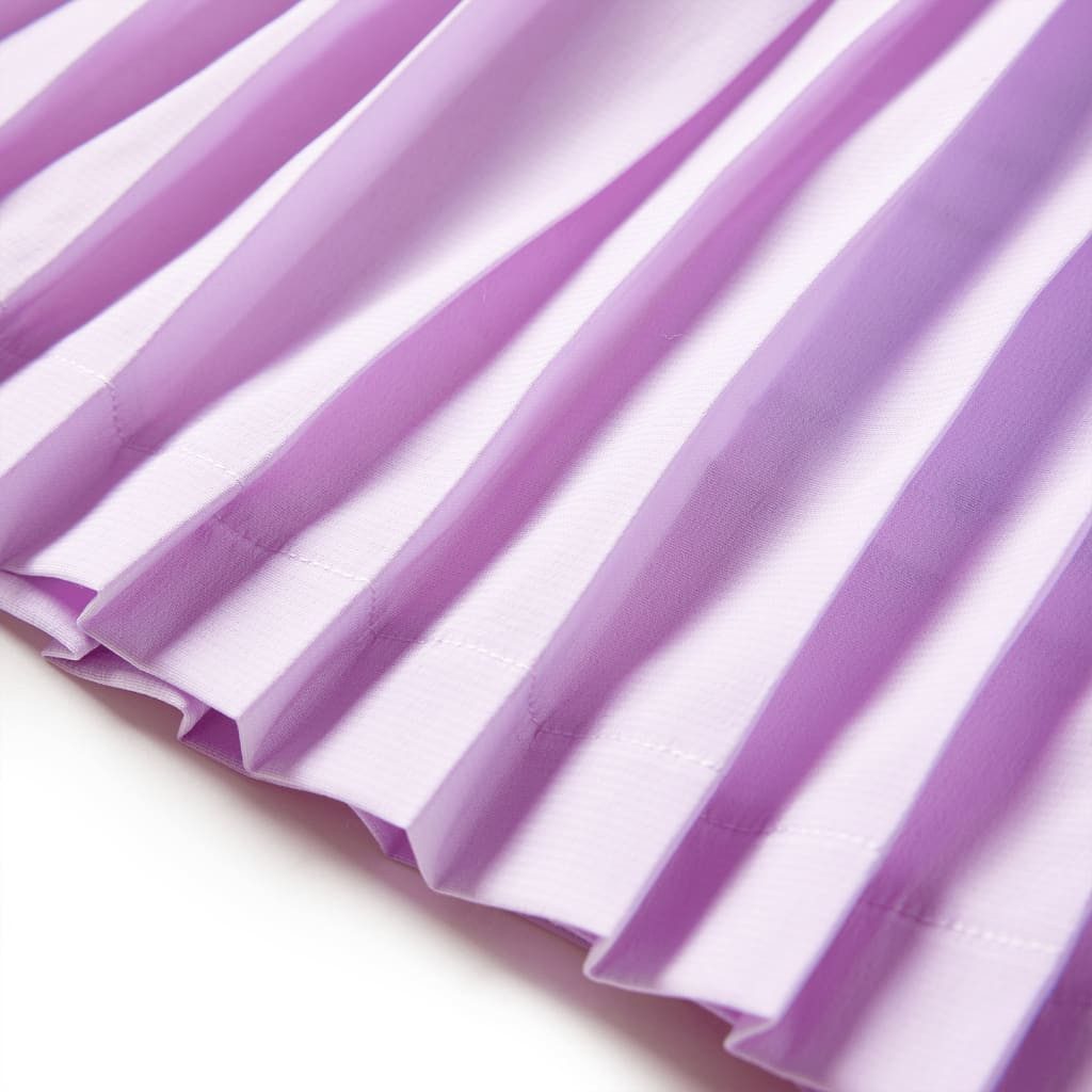 vidaXL Faltenrock Kinder-Faltenrock Lila 128