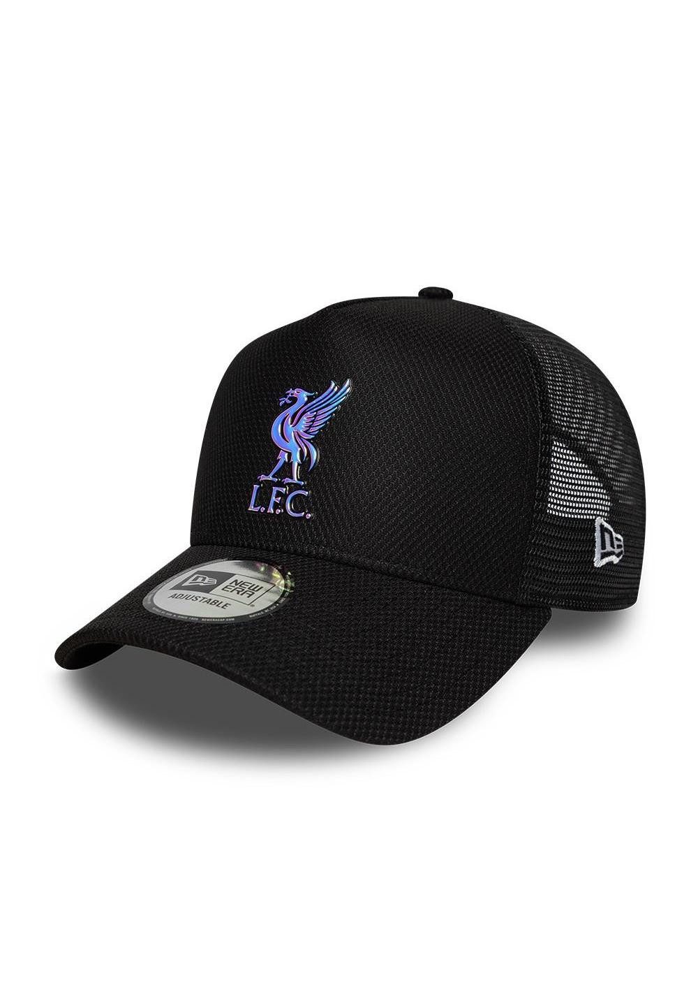 New Era Baseball Cap Liverpool FC New Era Iridescent A-Frame Trucker Cap Schwarz (1-St)