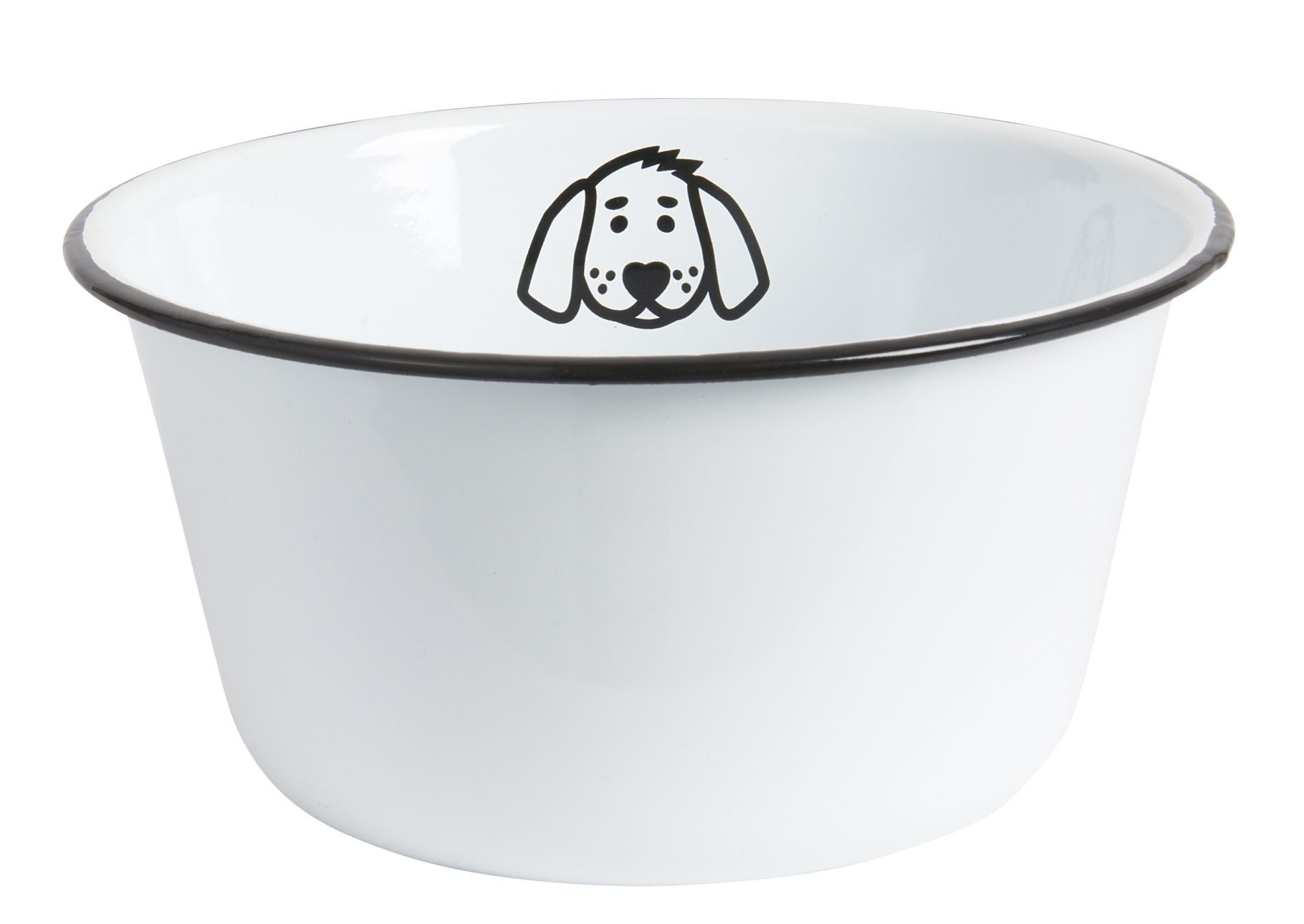 Ib Laursen Futternapf Laursen - Fressnapf Hund 0441-11 Emaille 22cm Groß Futternapf