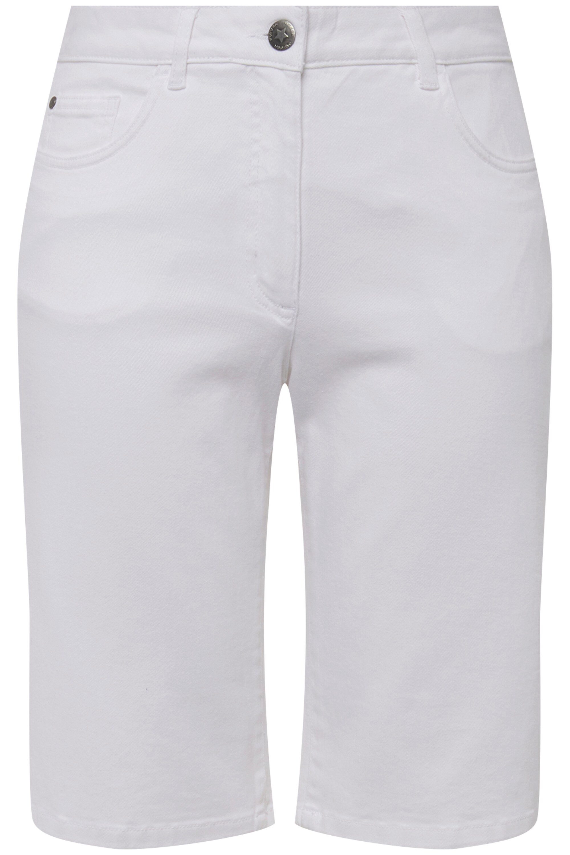 Angel of Style Regular-fit-Jeans Jeansbermuda Berry günstig online kaufen