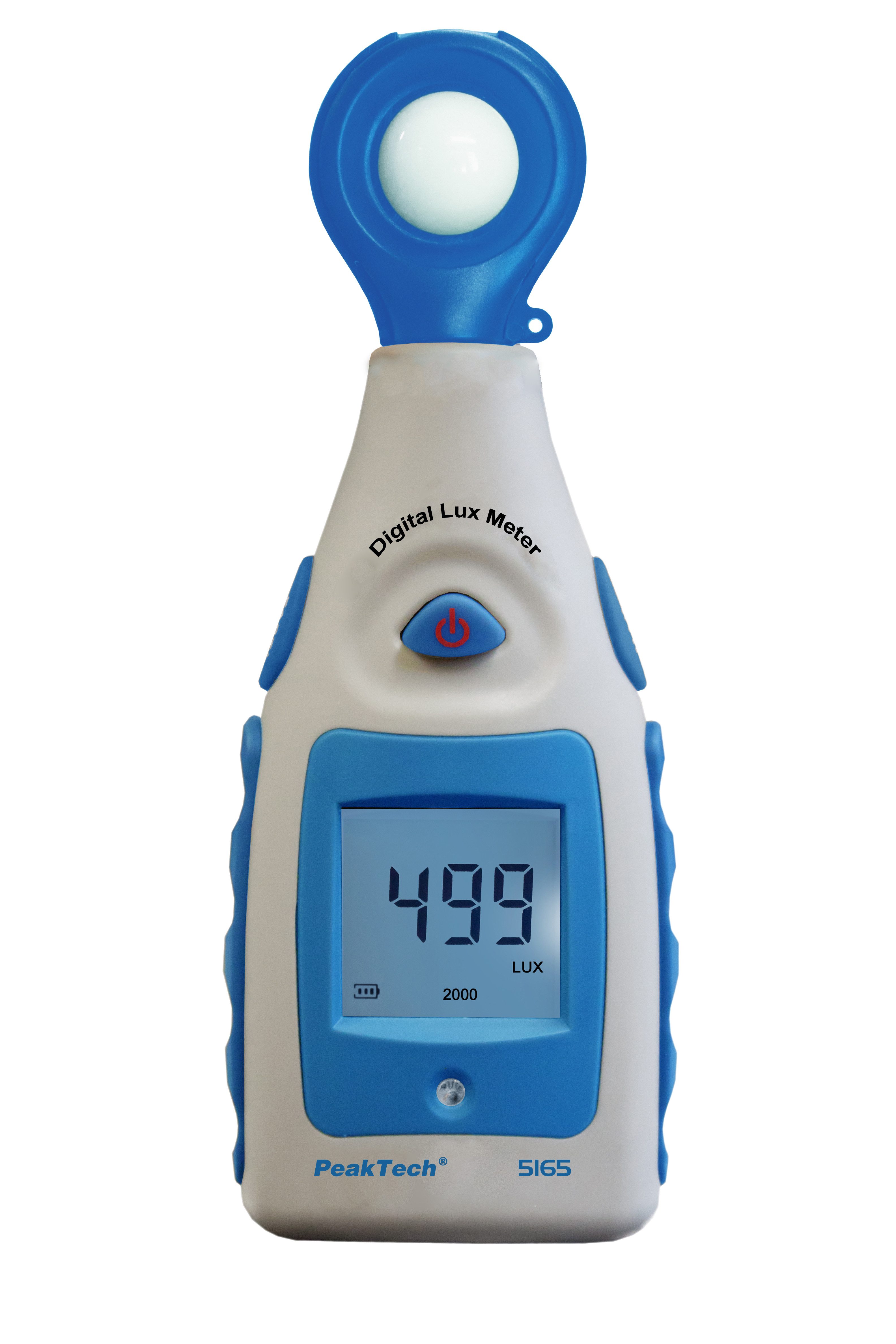 PeakTech Klimamesser Digital Luxmeter, Lichtmesser, Beleuchtungsmessgerät