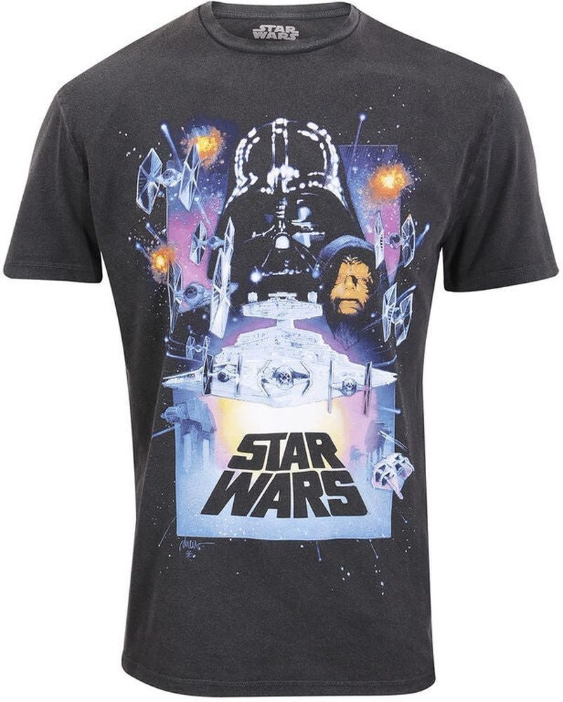 Star Wars T-Shirt Vintage Poster T-Shirt günstig online kaufen