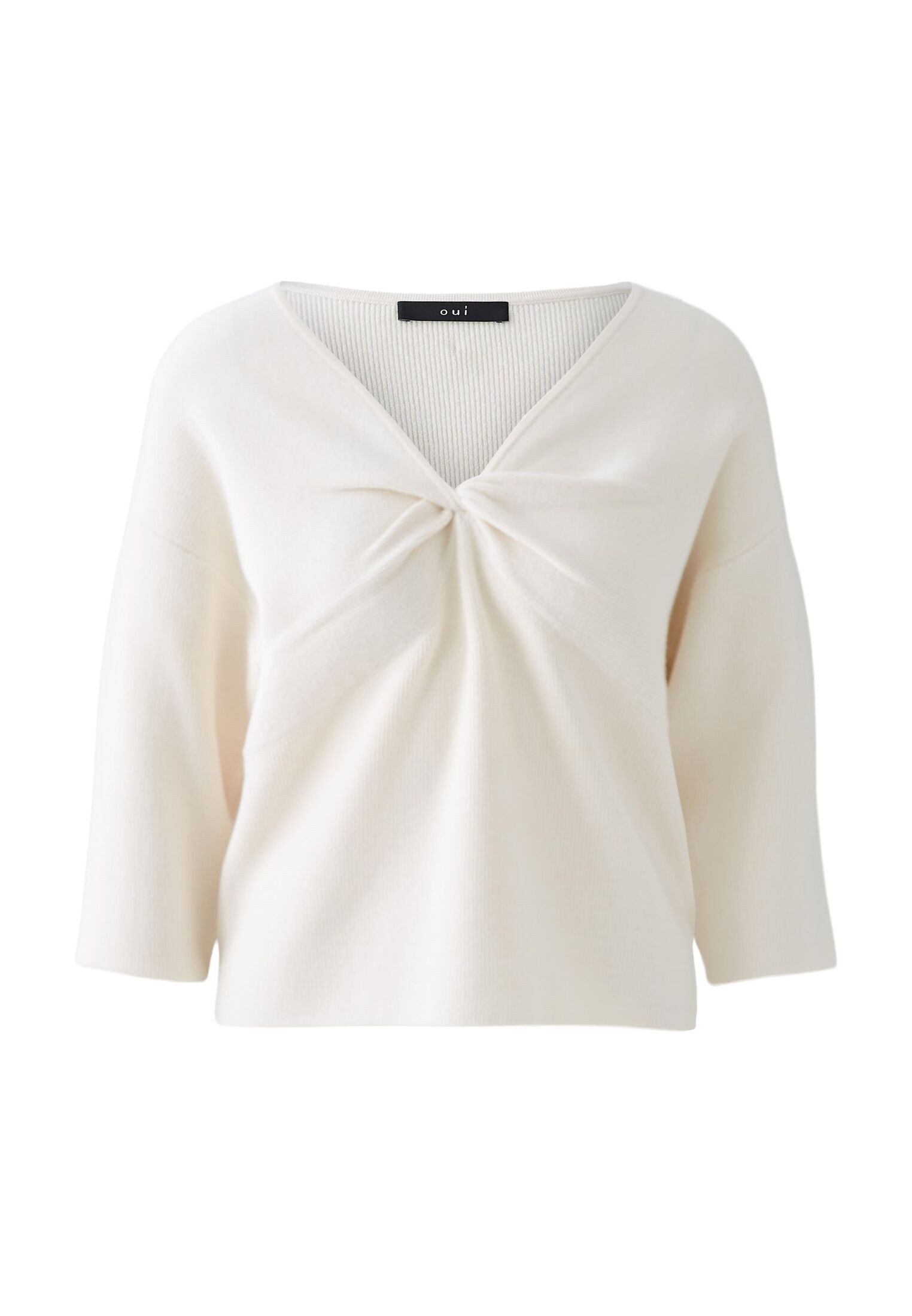 V-Ausschnitt-Pullover Pullover