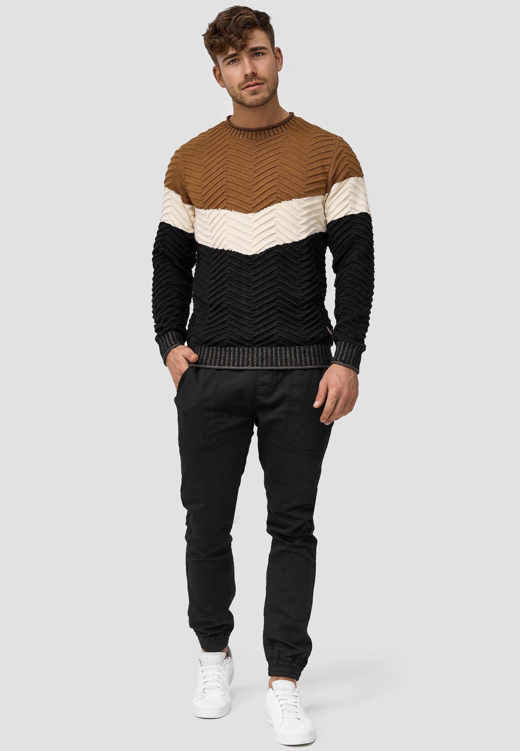 Indicode Strickpullover Herren Dean Pullover Herrenpullover