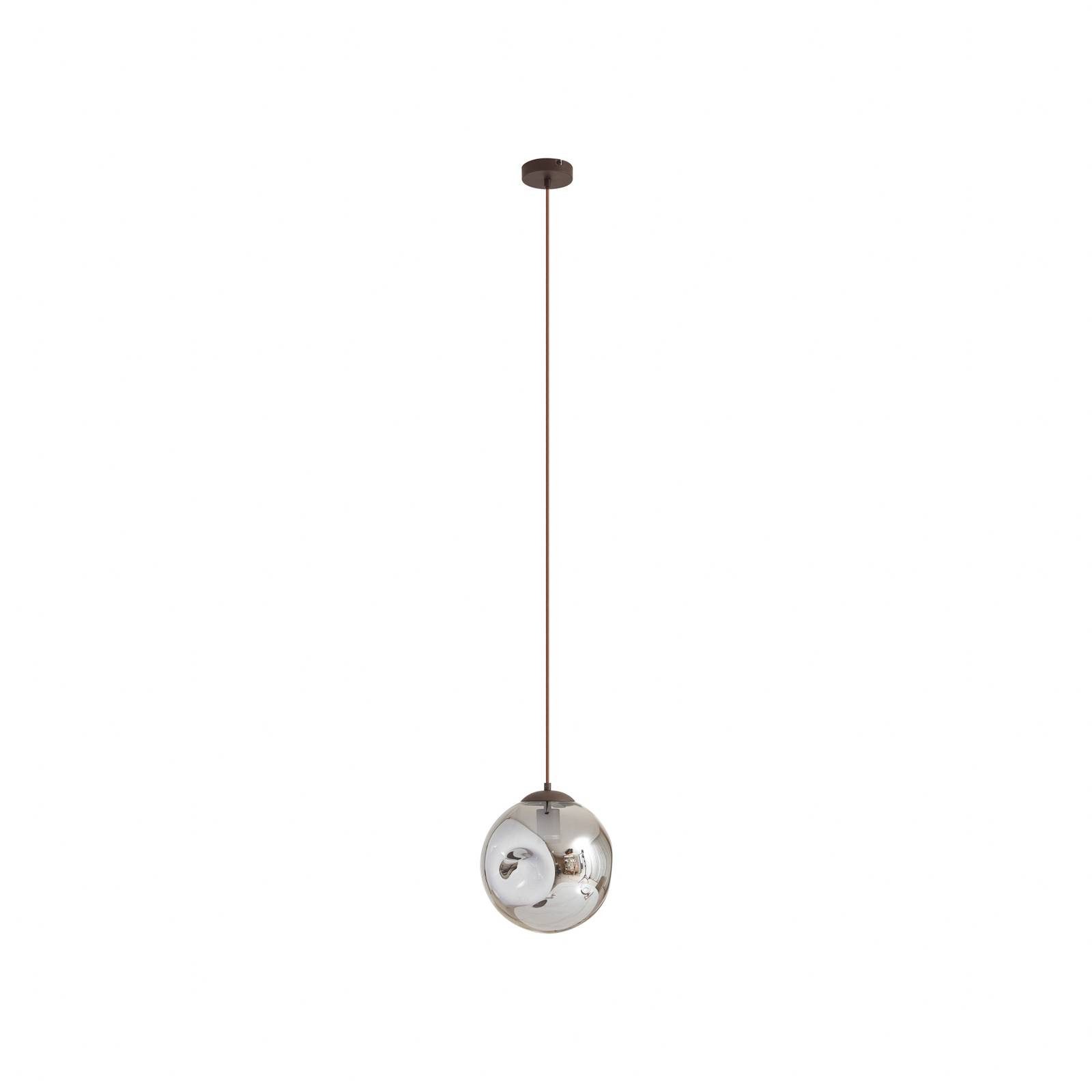 Lindby Hängeleuchte Valentina, Glas Alu IP20, 1 x 15 W LED