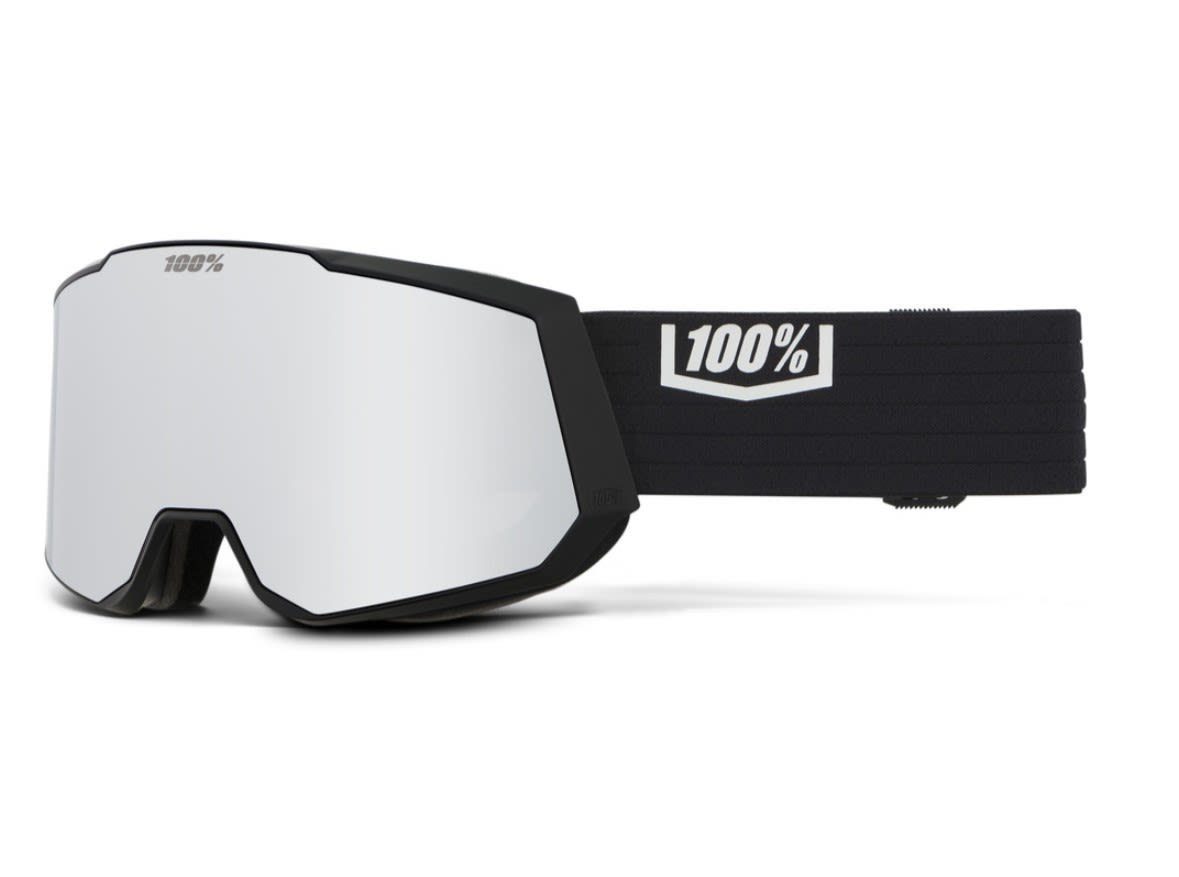 100% Skibrille 100% Snowcraft Xl Hiper Accessoires HiPER Grey - Blue - Silver ML Mirror