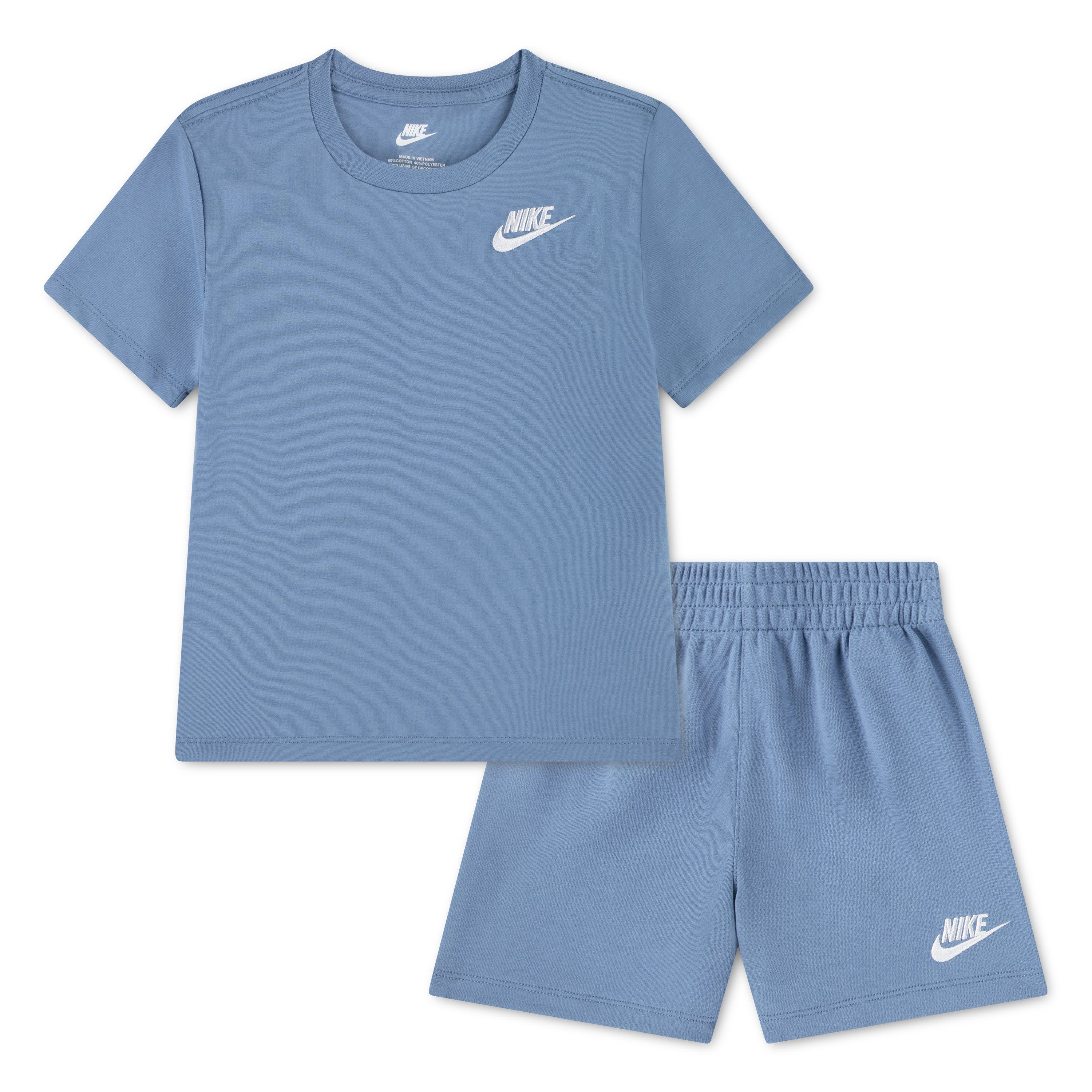 Nike Sportswear T-Shirt & Shorts NKN CLUB LBR KNIT SHORT SET (Set, 2-tlg) für Kinder