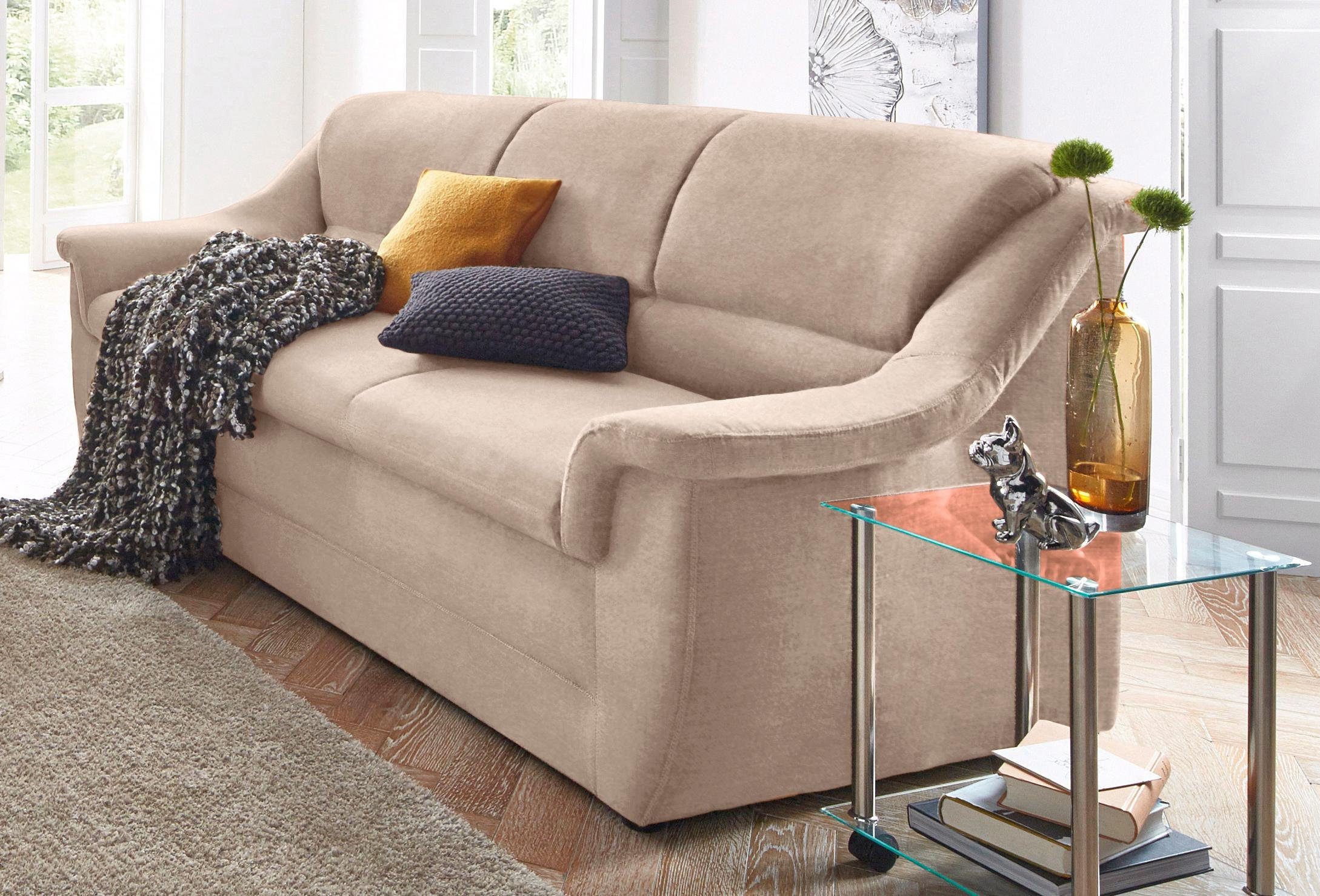 DOMO collection 3-Sitzer Lale formschönes und komfortables Sofa, zeitlos un günstig online kaufen