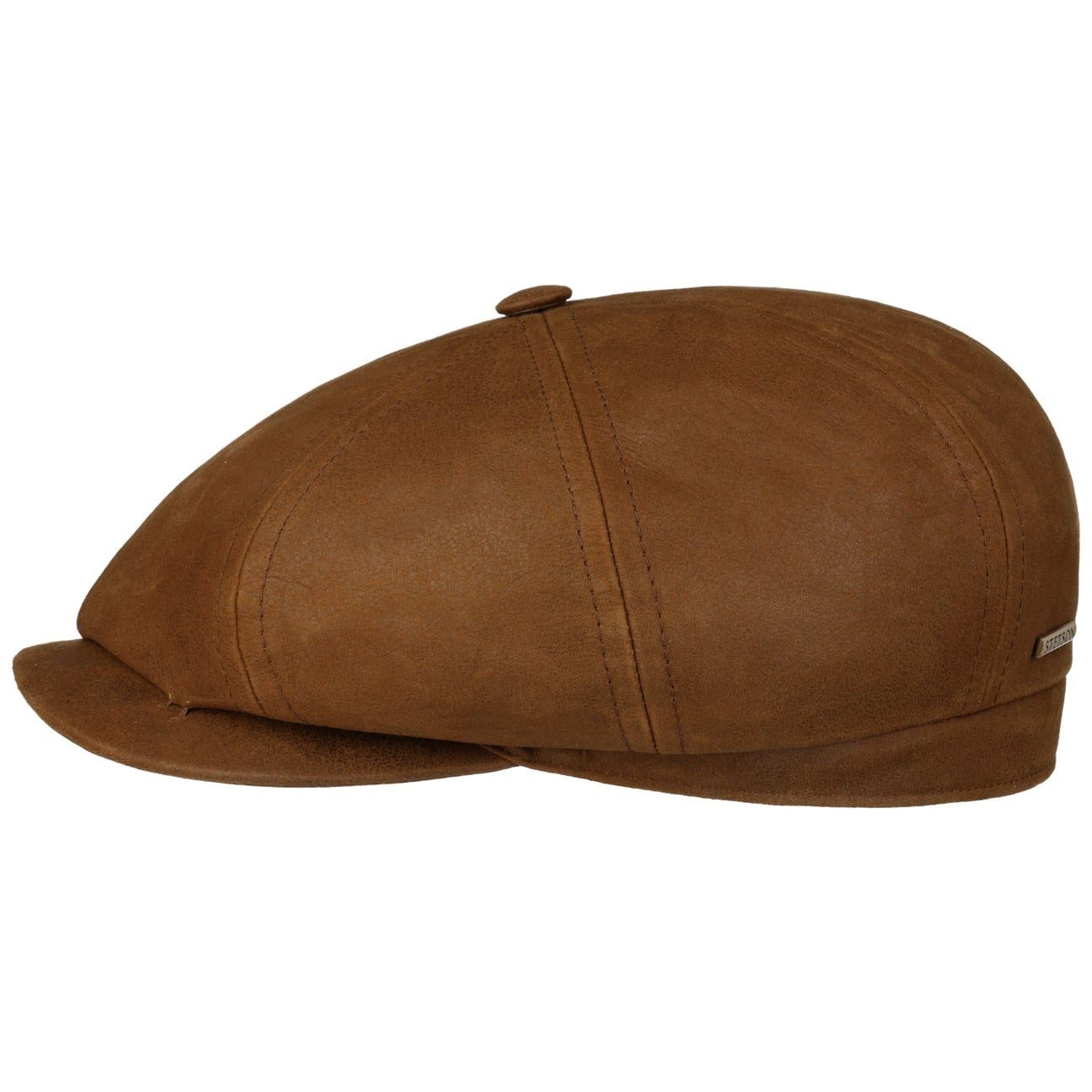 Stetson Flat Cap (1-St) Schirmmütze mit Schirm, Made in the EU