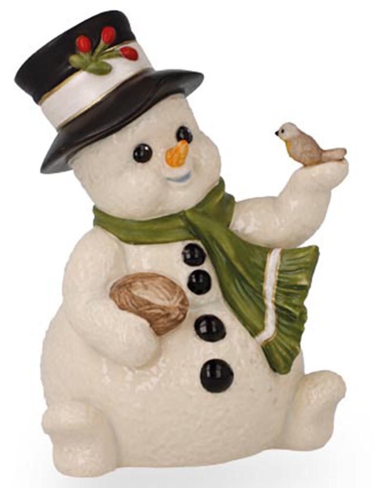 Goebel Dekofigur Schneemann - Ein kuscheliges Plätzchen (1 St), 8 x 7 x 11 cm