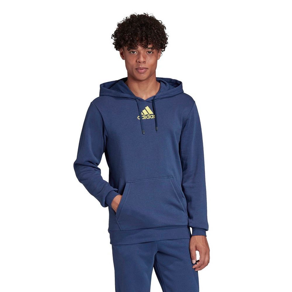 adidas Performance Kapuzenpullover Hoodie Graphic navyblau Herren