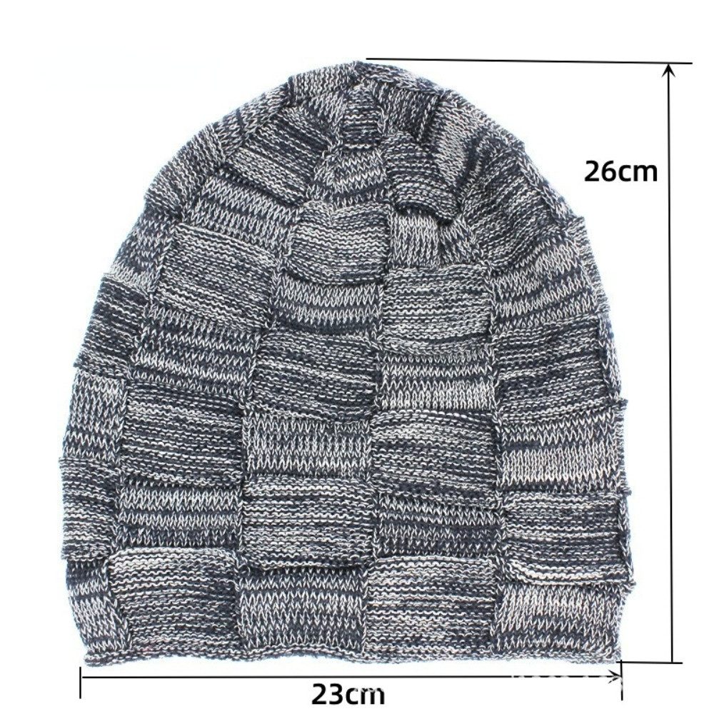 Blusmart Strickmütze Unisex-Strickmütze (Geometrische Wintermütze, Outdoor- günstig online kaufen