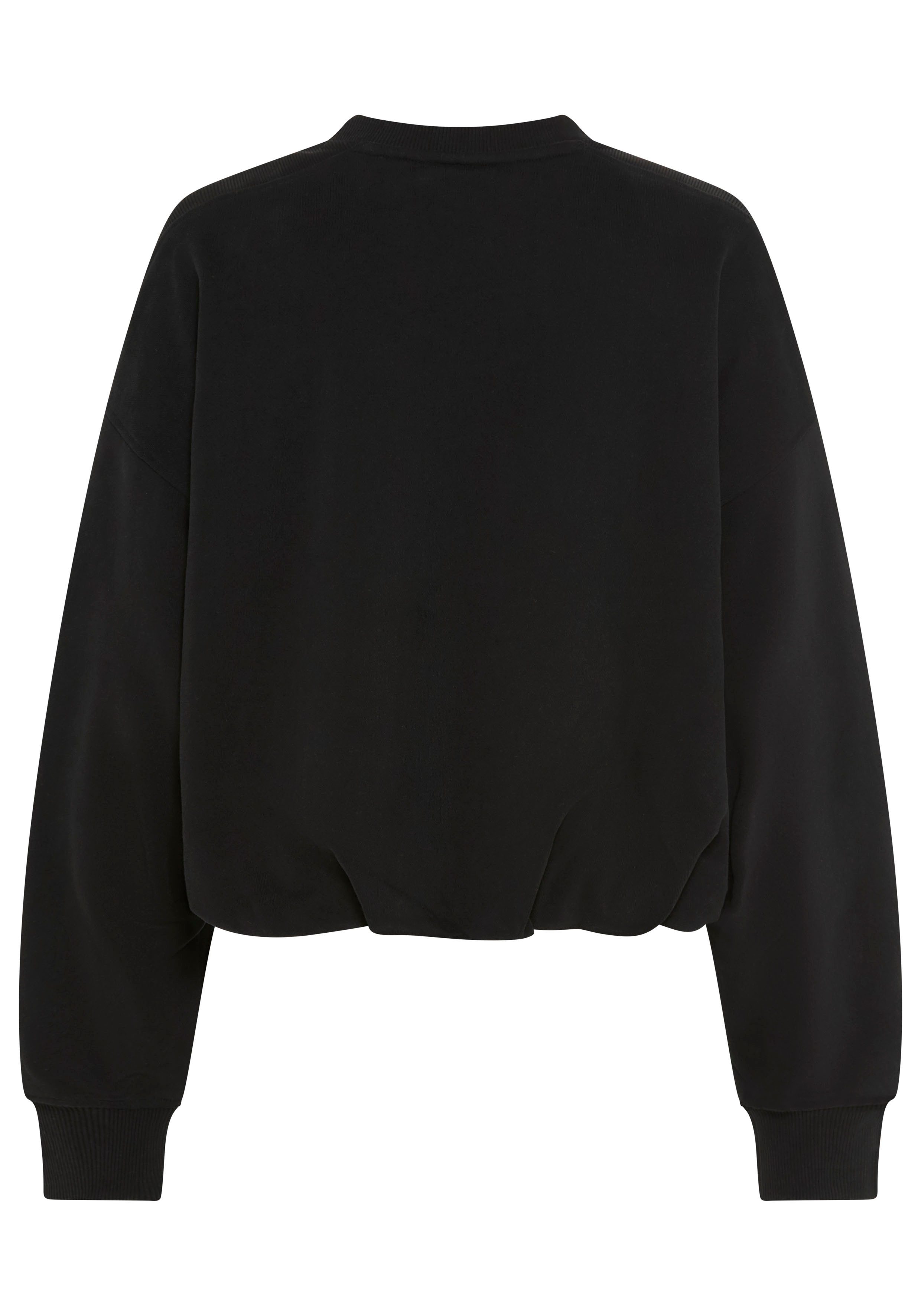 BOSS ORANGE Sweater Efem Premium Damenmode Relaxed Fit, Rundhals