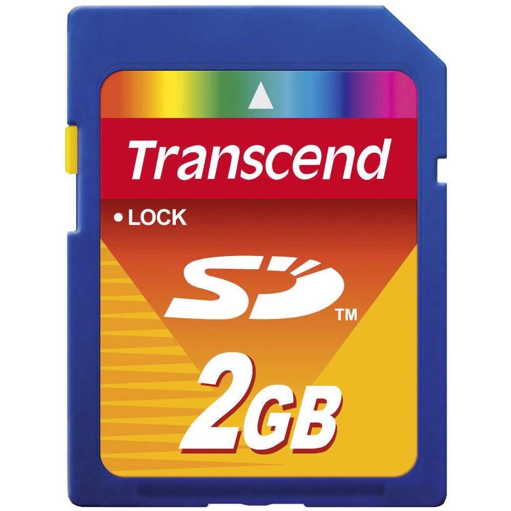 Transcend SD-Karte 2 GB TS2GSDC Speicherkarte