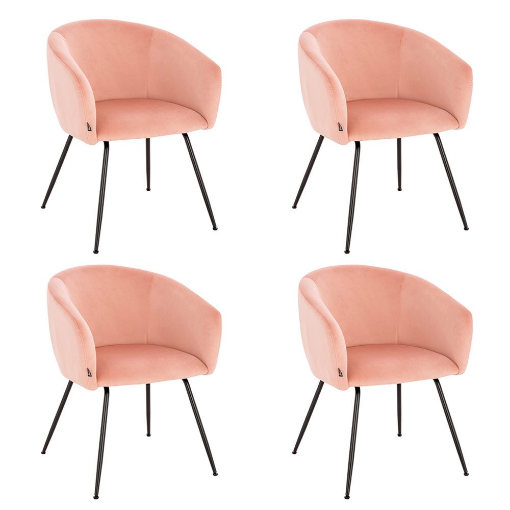 HOME DELUXE Polsterstuhl Esszimmerstuhl ARIA Samt günstig online kaufen
