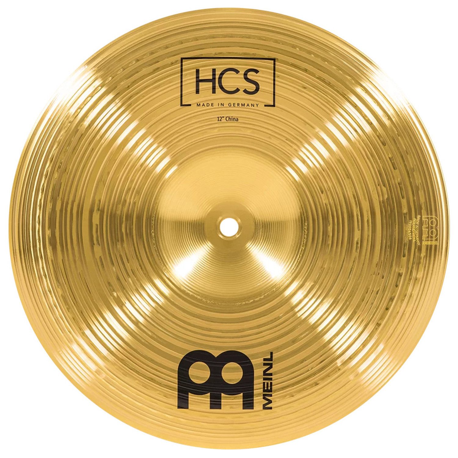 Meinl Cymbals Becken Meinl Becken HCS12CH China 12 Zoll, Becken, China Becken mit Explosiver, aggressiver Attack mit kurzem Sustain