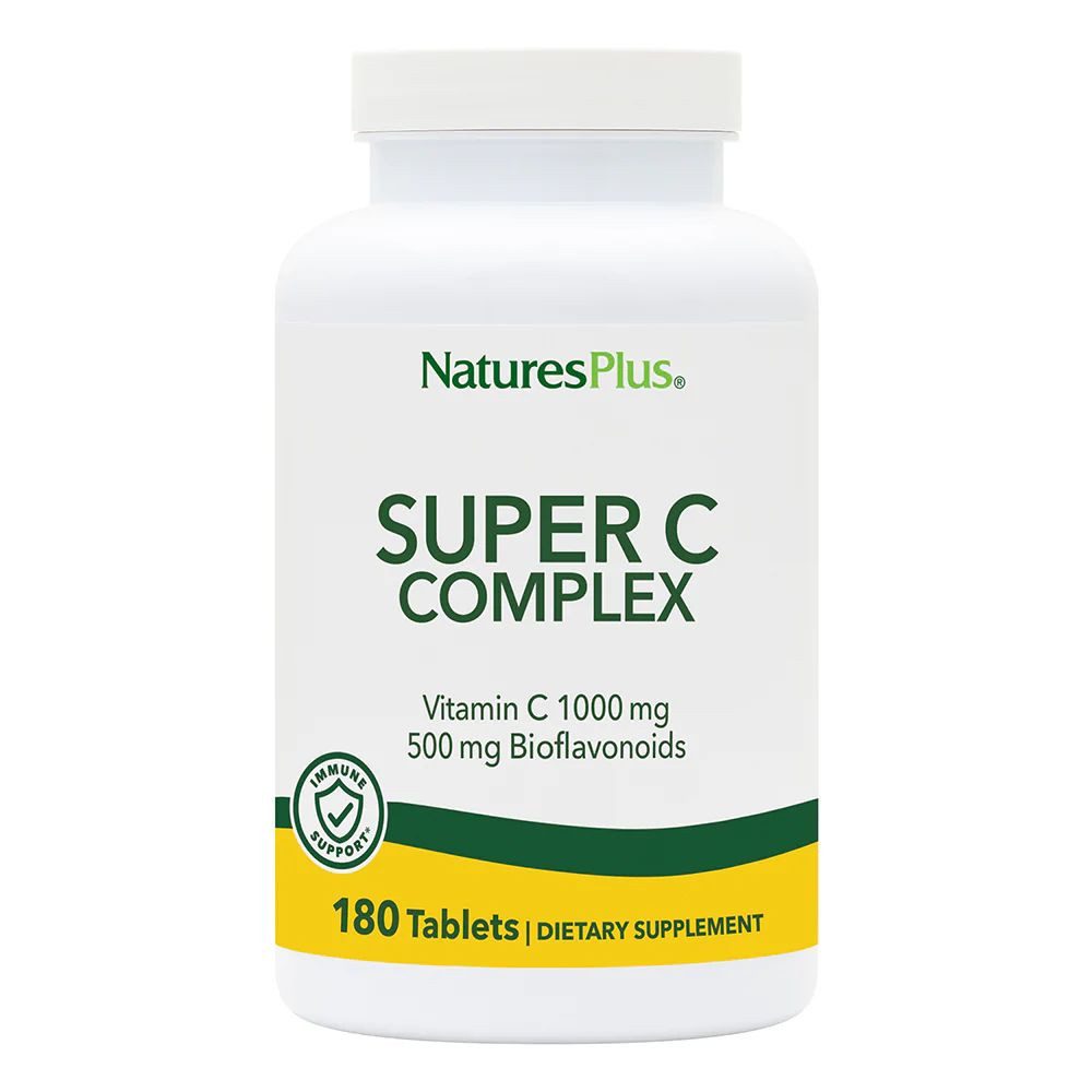 Natures Plus Natures Plus Super C Complex - 180 Tabletten Tabletten