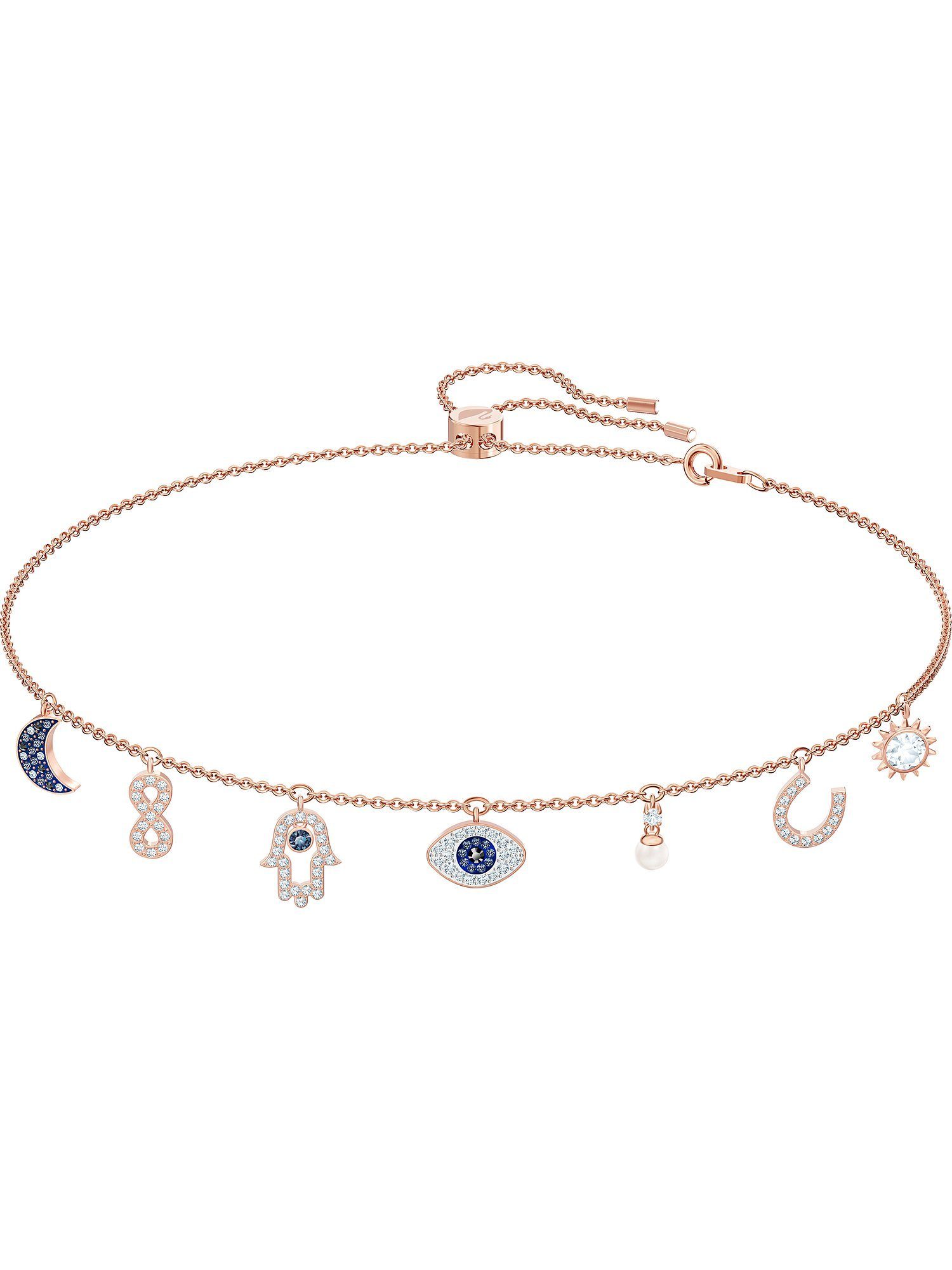 Swarovski Collier goldfarben...