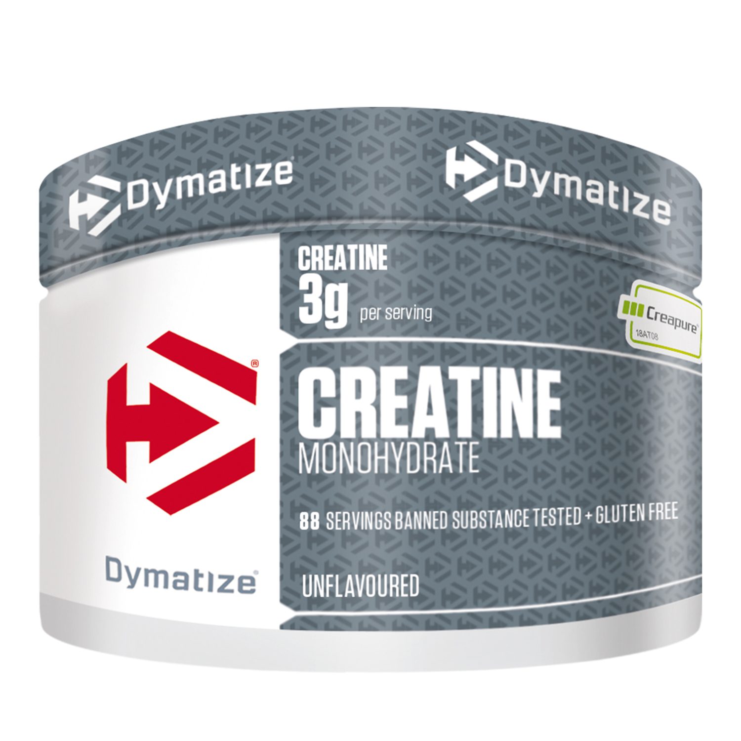 Dymatize 100% Creapure Creatine Monohydrate Pulver Aminosäure 300 g Pulver, 1 er 1 St., 300 g, geschmacksneutral