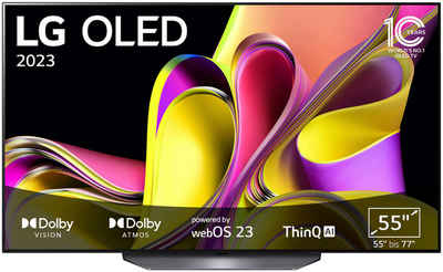 LG OLED55B36LA OLED-телевизоры (139 cm/55 Zoll, 4K Ultra HD, Smart-TV, bis zu 120 Hz, α7 Gen6 4K AI-Prozessor, Single Triple Tuner)