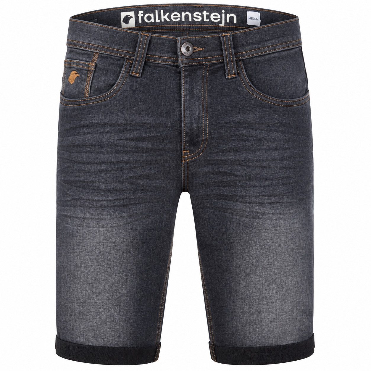FALKENSTEJN Jeansshorts FALKENSTEJN Mads Herren Kurze Denim Shorts - Casual Jeans Shorts