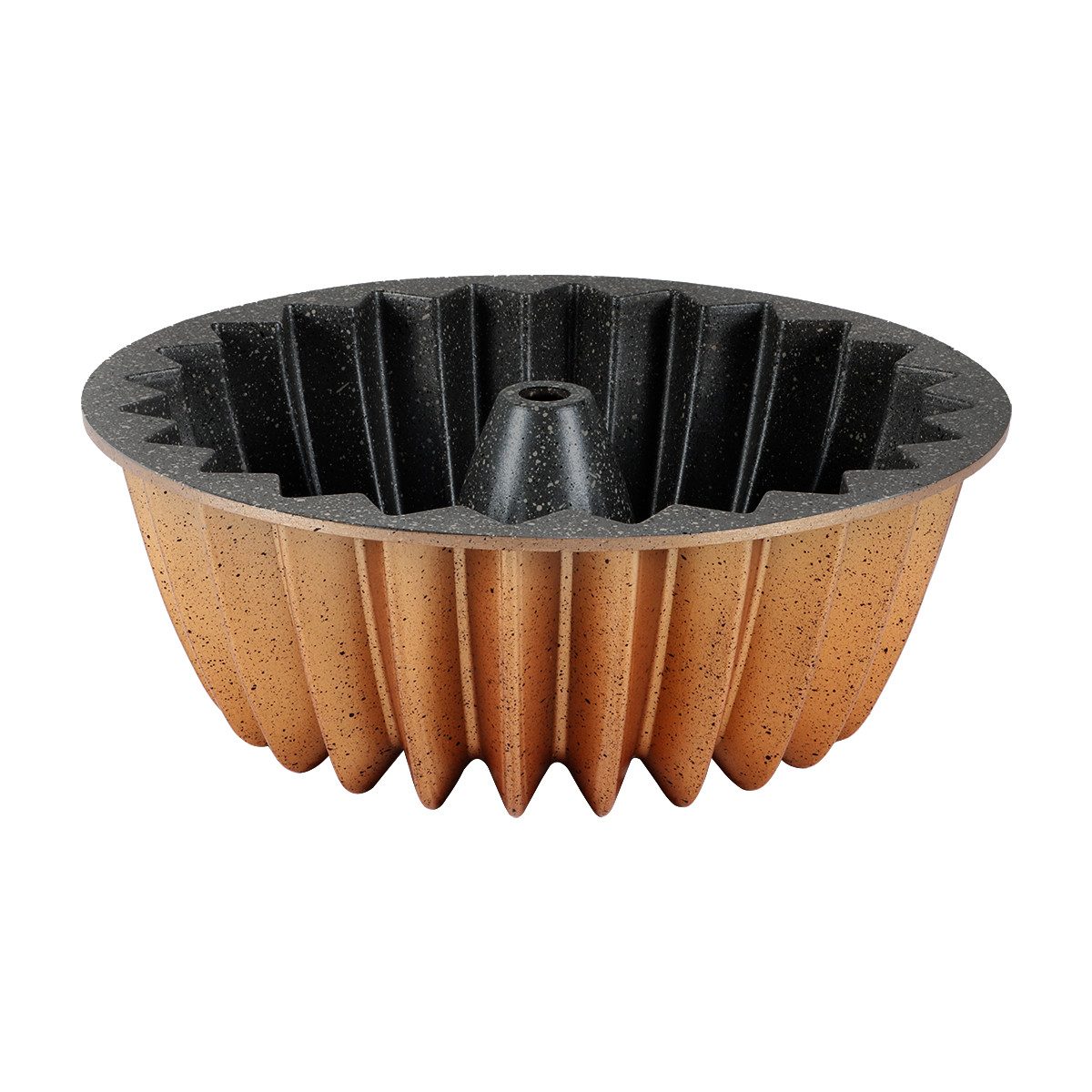 SERENK Backform Serenk Kuchenform 26 cm Gugelhupfform Granit Antihaft Backform, (1-tlg)