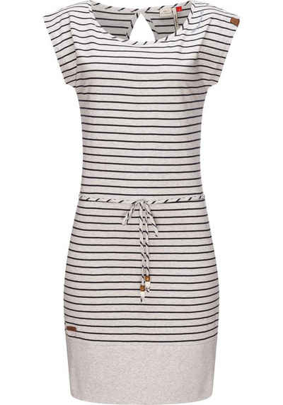 Ragwear Sommerkleid »Soho Stripes II« leichtes Baumwoll-Kleid mit angesagtem Streifenmuster