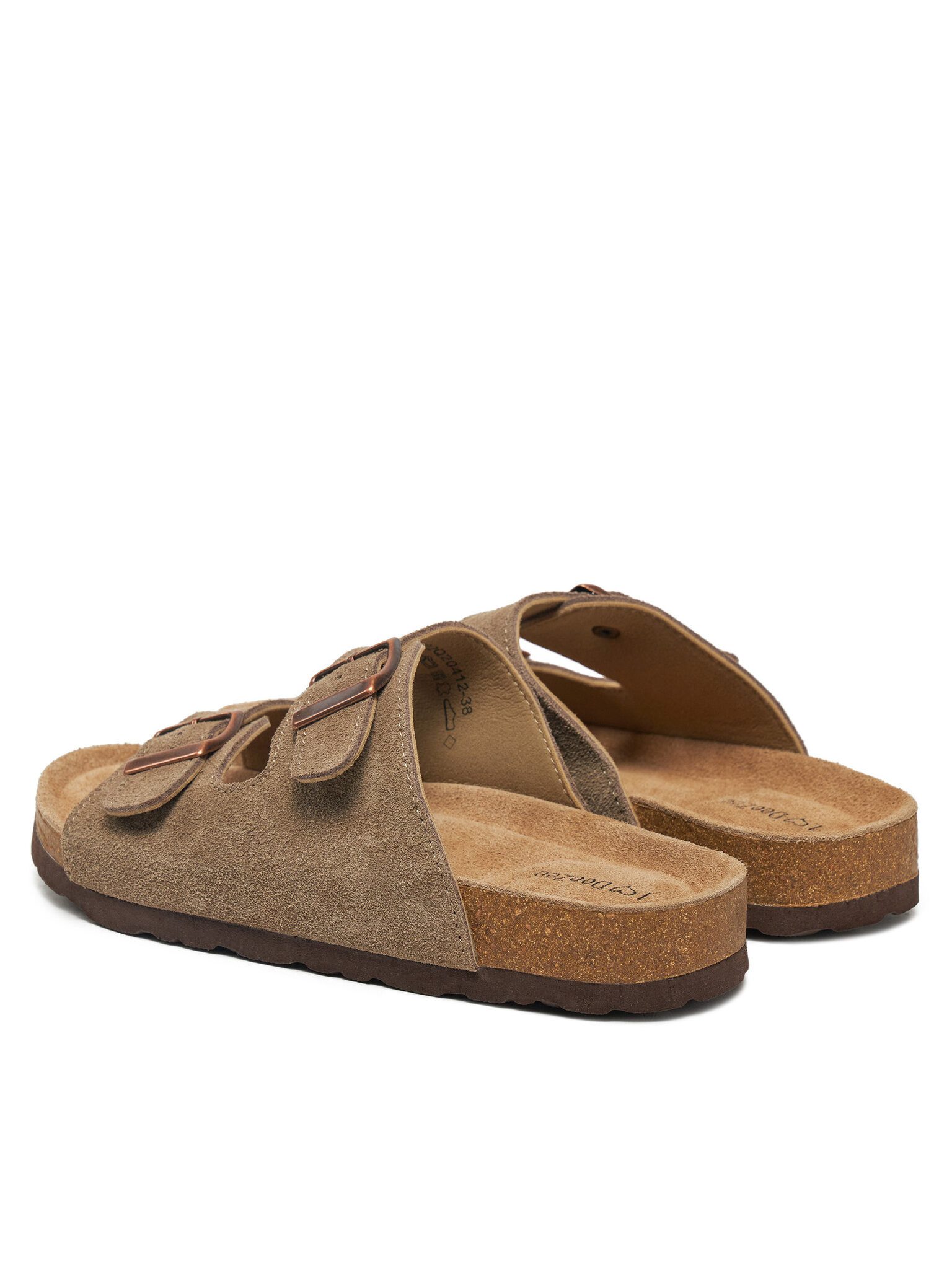 DeeZee Deezee Damen Flip-Flops Braun W22Q20412 Badepantolette