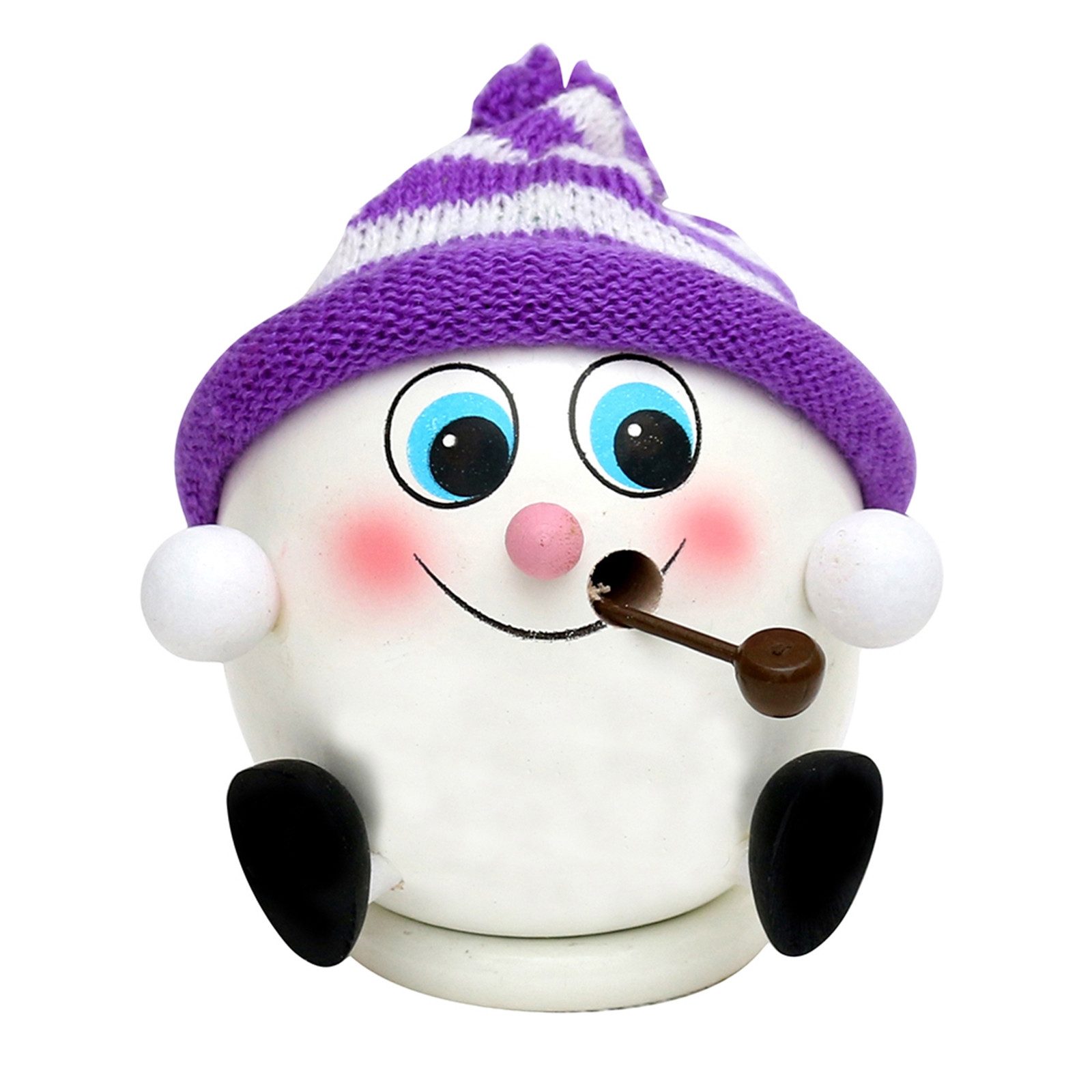 SIGRO Räuchermännchen Räucherfigur Schneeball, (1 St), Kugelräucherfigur