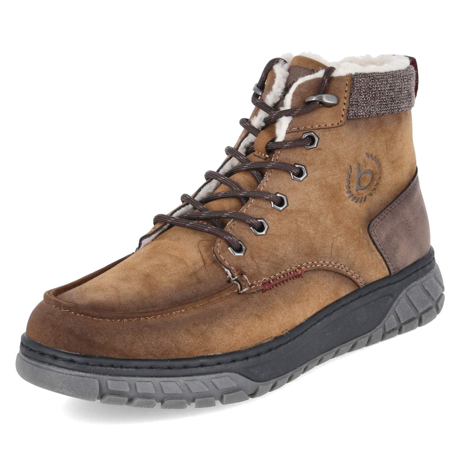 bugatti Bugatti 321AU9505500-6300 Herren Textil & Synthetik brown Schnürstiefel