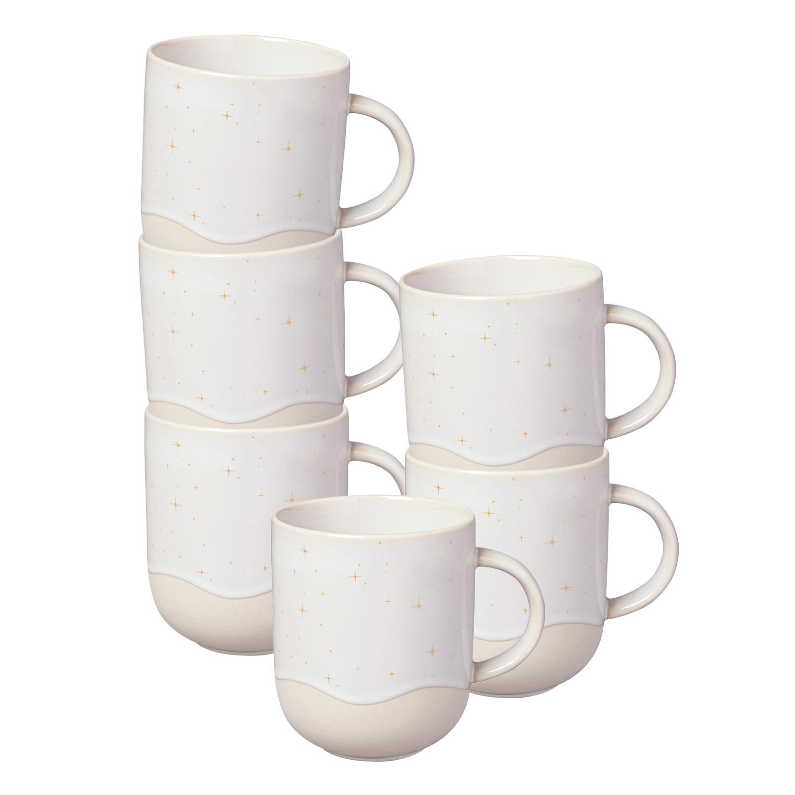 like. by Villeroy & Boch Becher Winter Glow Henkelbecher 360 ml 6er Set, 6-tlg., Porzellan. € 155,95