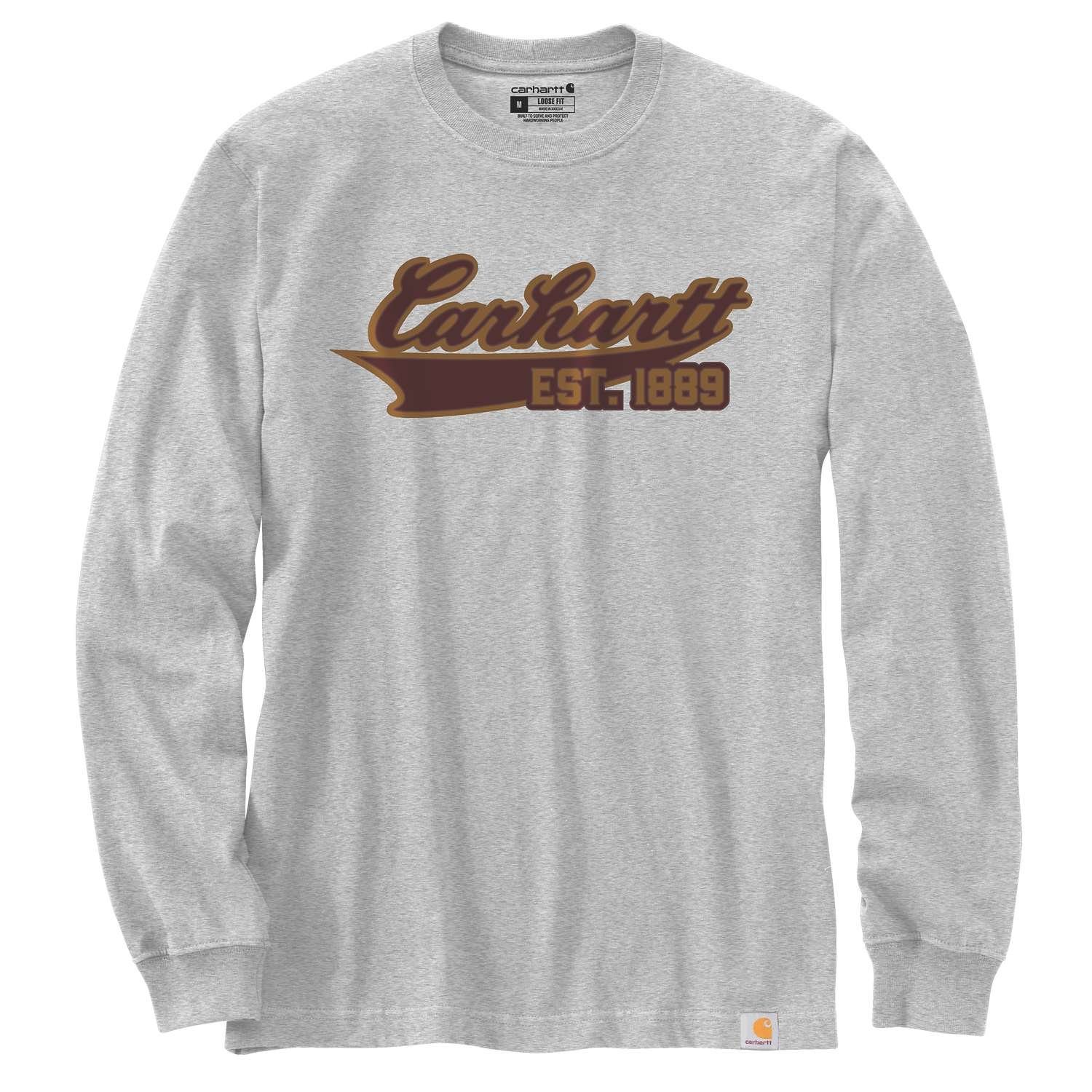 Carhartt Longsleeve SCRIPT GRAPHIC T-SHIRT L/S (1-tlg) Grafikdruck auf der Vorderseite