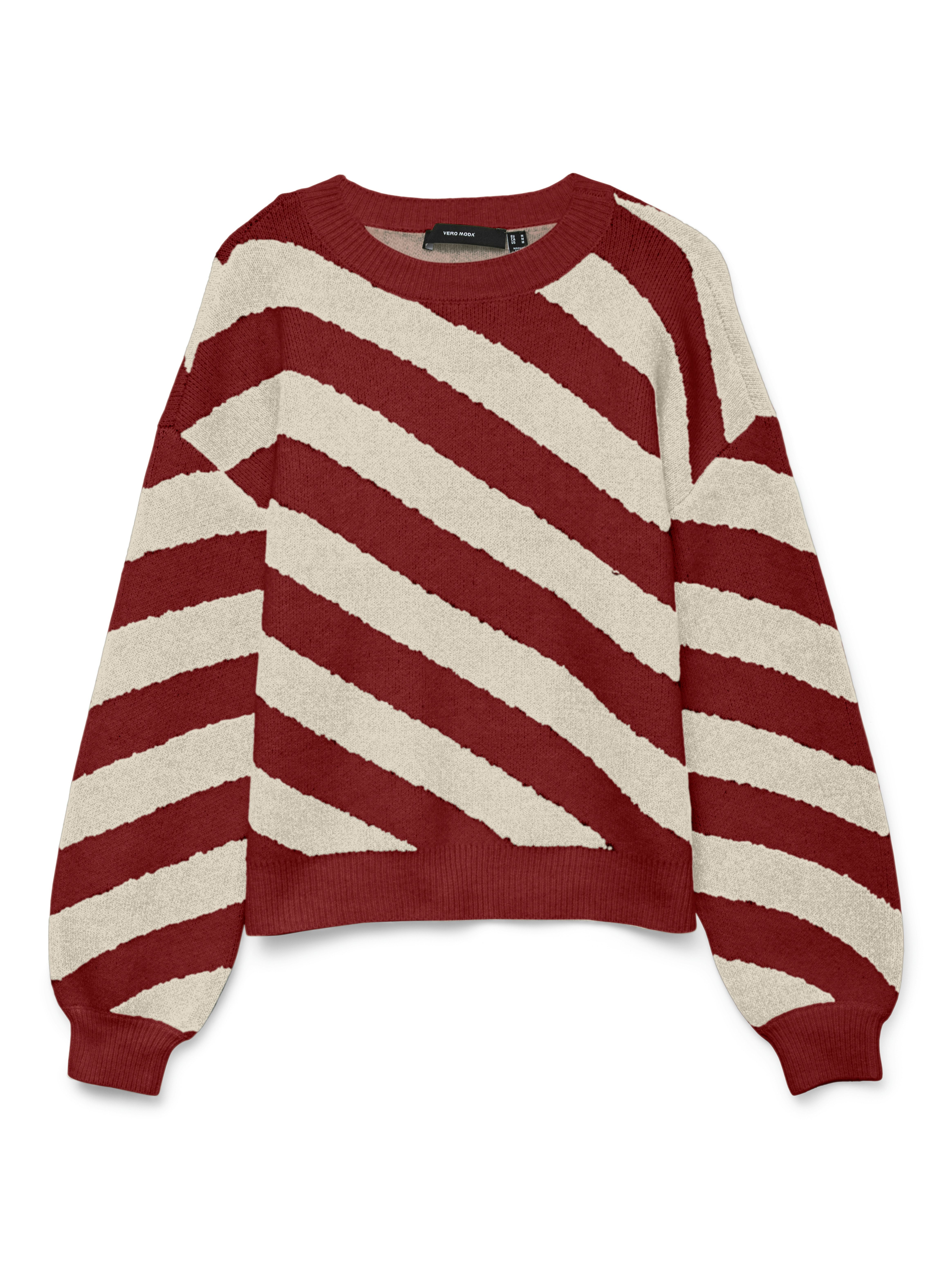Vero Moda Rundhalspullover VMLARA LS O-NECK günstig online kaufen