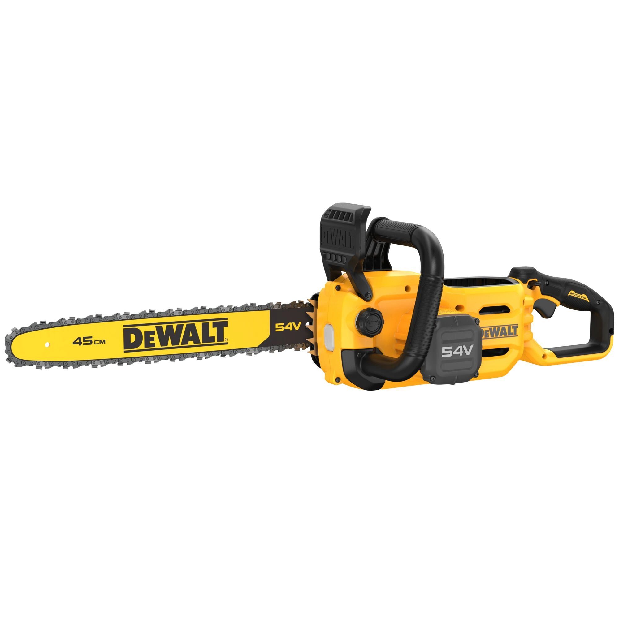 DeWalt Benzin-Kettensäge DCMCS 574 N 54 V FlexVolt 45 cm Brushless Solo - ohne Akku, ohne Lader