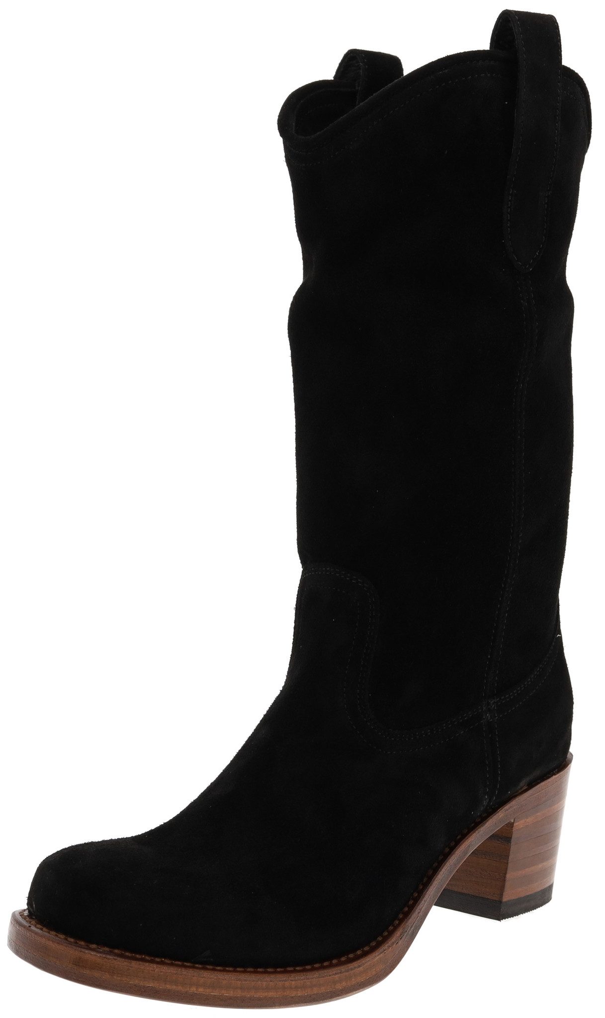 Sendra Boots TOLEDO ILONA Schwarz Stiefel Rahmengenähter Damen Lederstiefel