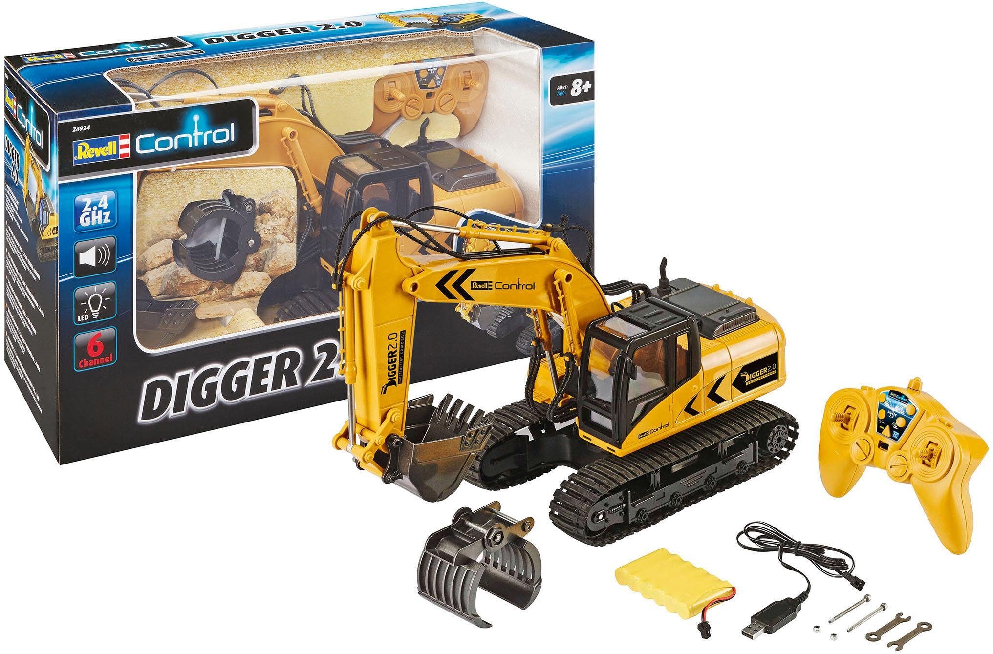RC-Bagger Revell® control, RC Raupenbagger, Digger 2.0