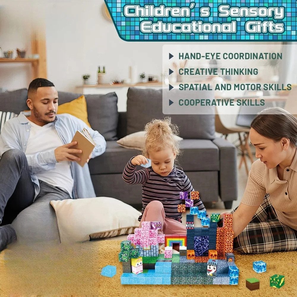 Athlix Magnetische Bausteine Bauwelt Spielzeug Jungen günstig online kaufen
