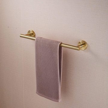 LENBEST Handtuchstange Handtuchhalter Wandmontierter Badetuchhalter aus Edelstahl