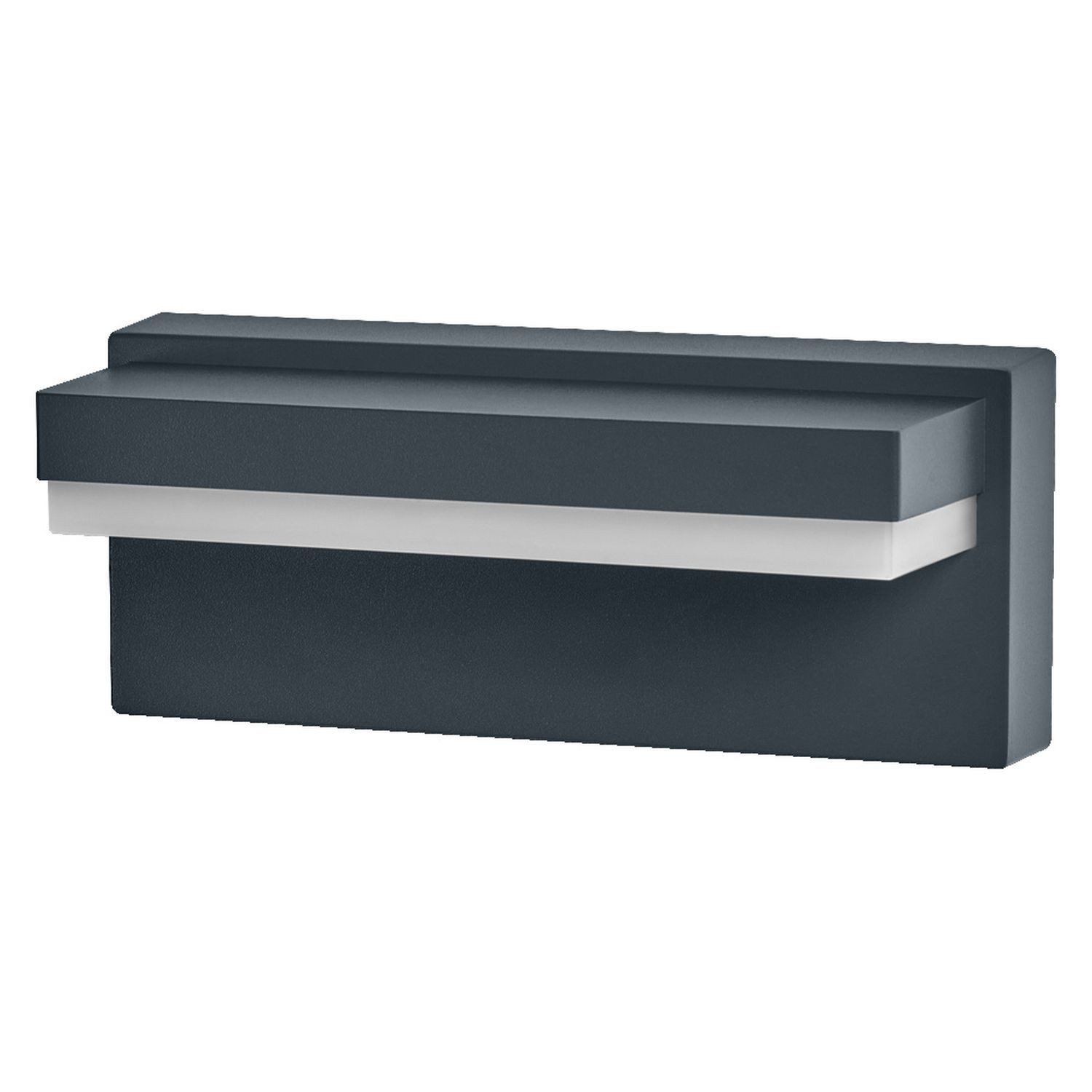 Licht-Erlebnisse Außen-Wandleuchte RESUNAR, LED fest integriert, Warmweiß, LED B: 20.6 cm länglich 3000 K 1000 lm Modern Downlight