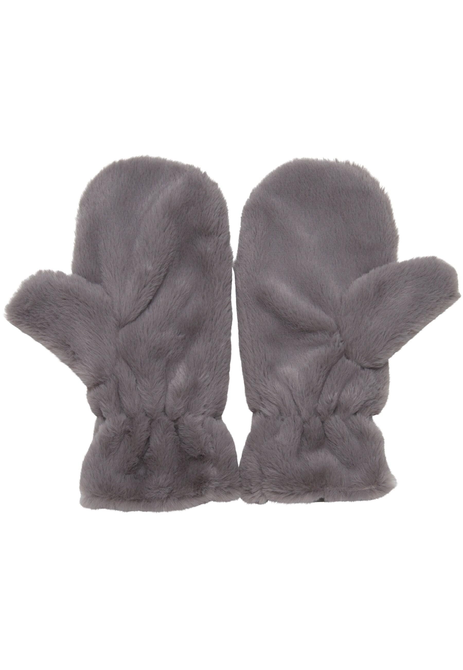 URBAN CLASSICS Baumwollhandschuhe Urban Classics Unisex Teddy Mitten günstig online kaufen