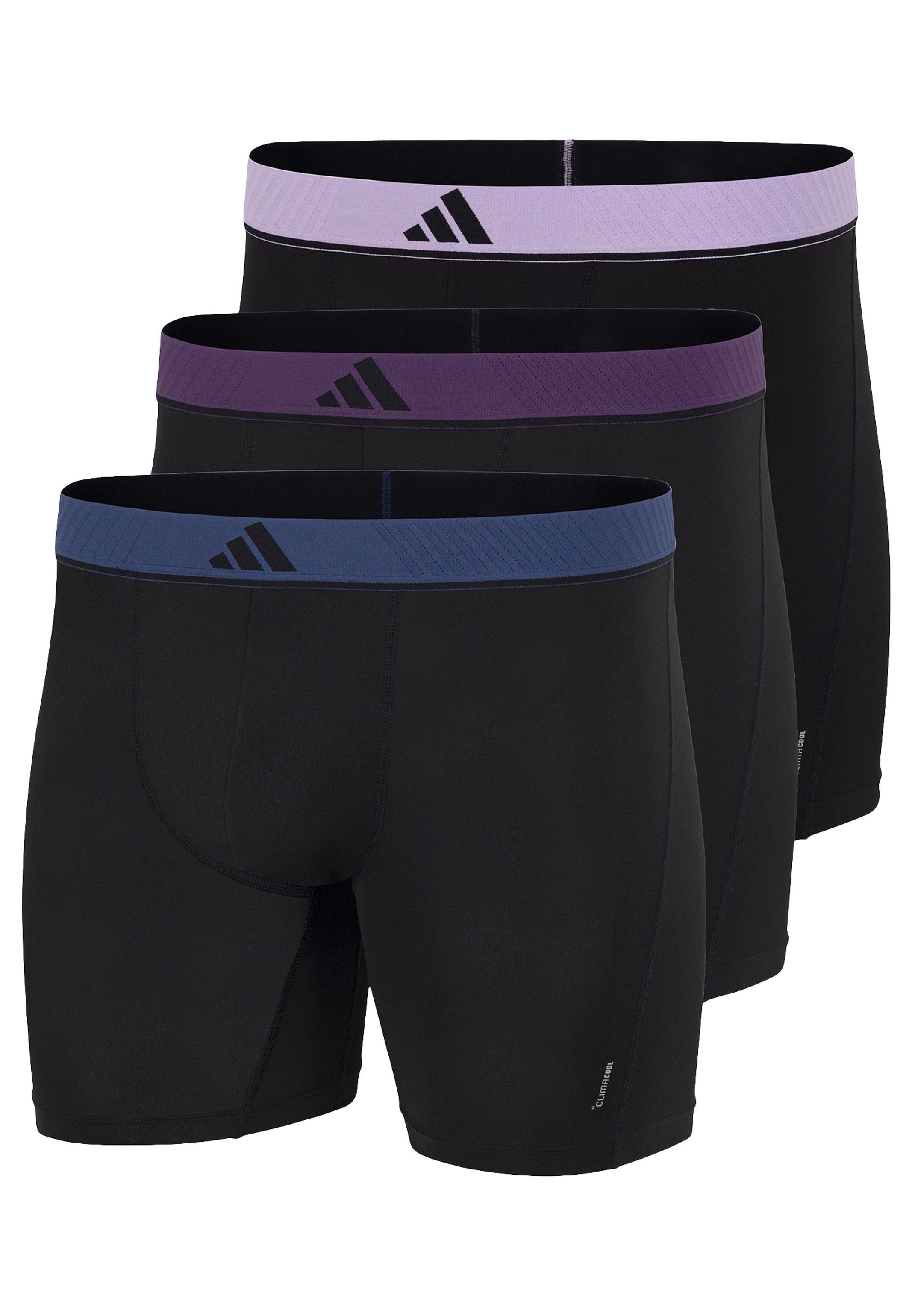 adidas Sportswear Retro Boxer 3er Pack Active Micro Flex (Spar-Set, 3-St) Long Short / Pant - ohne Eingriff - Blickdicht