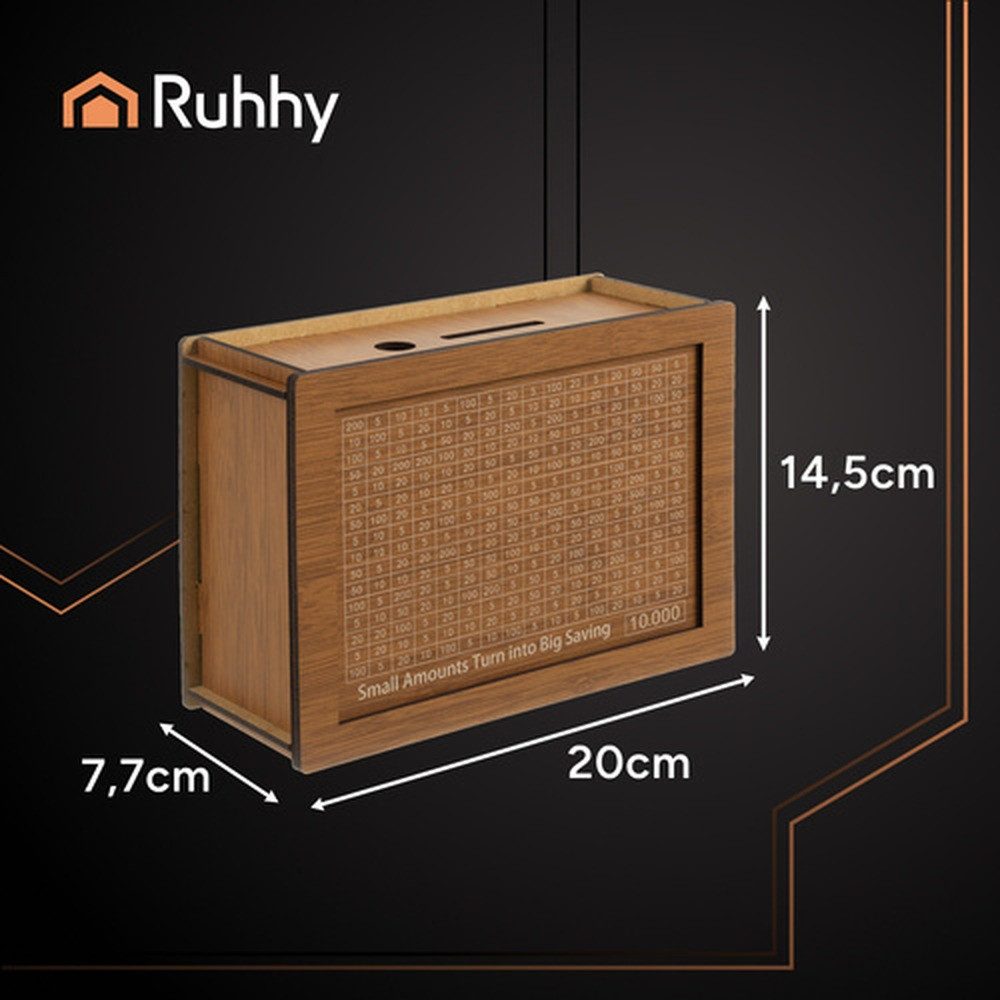 Ruhhy Spardose Sparschwein Ruhhas Spar-Challenge, (Spar-Set, günstig online kaufen