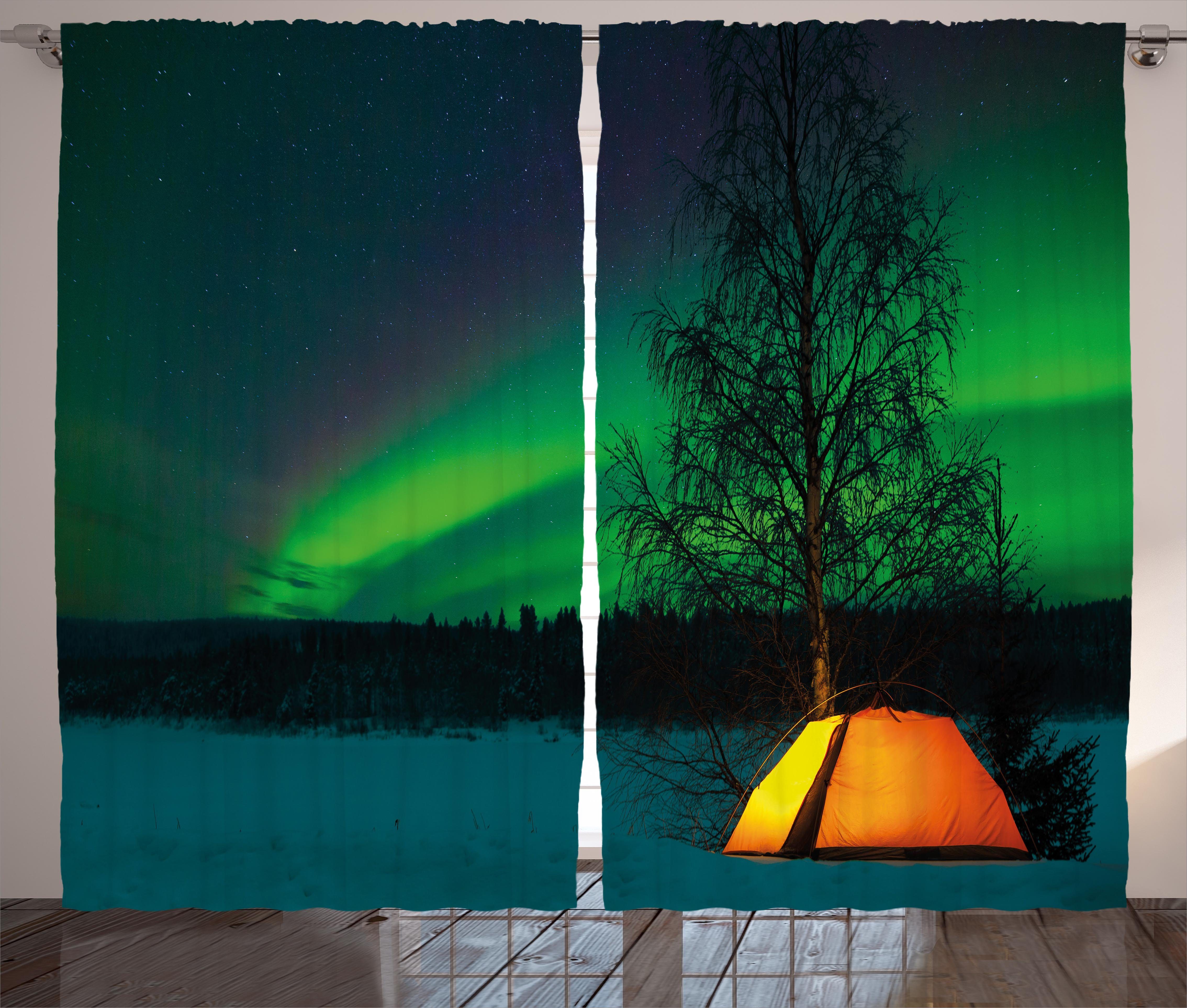 Schlafzimmer und Natur Feld Abakuhaus, Vorhang Kräuselband Haken, Schlaufen Camping-Zelt mit Gardine