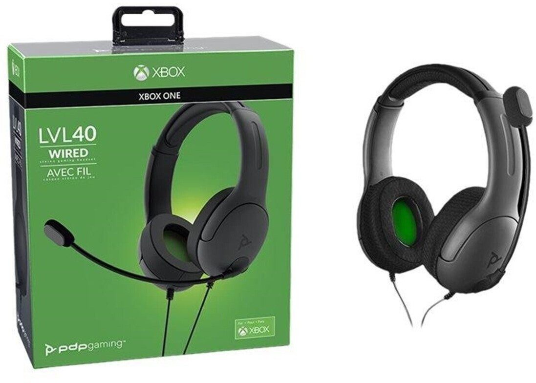 pdp PDP LVL40 Gaming Headset Xbox One Series X S Stereo Schwarz Headset (Kopfhörer)