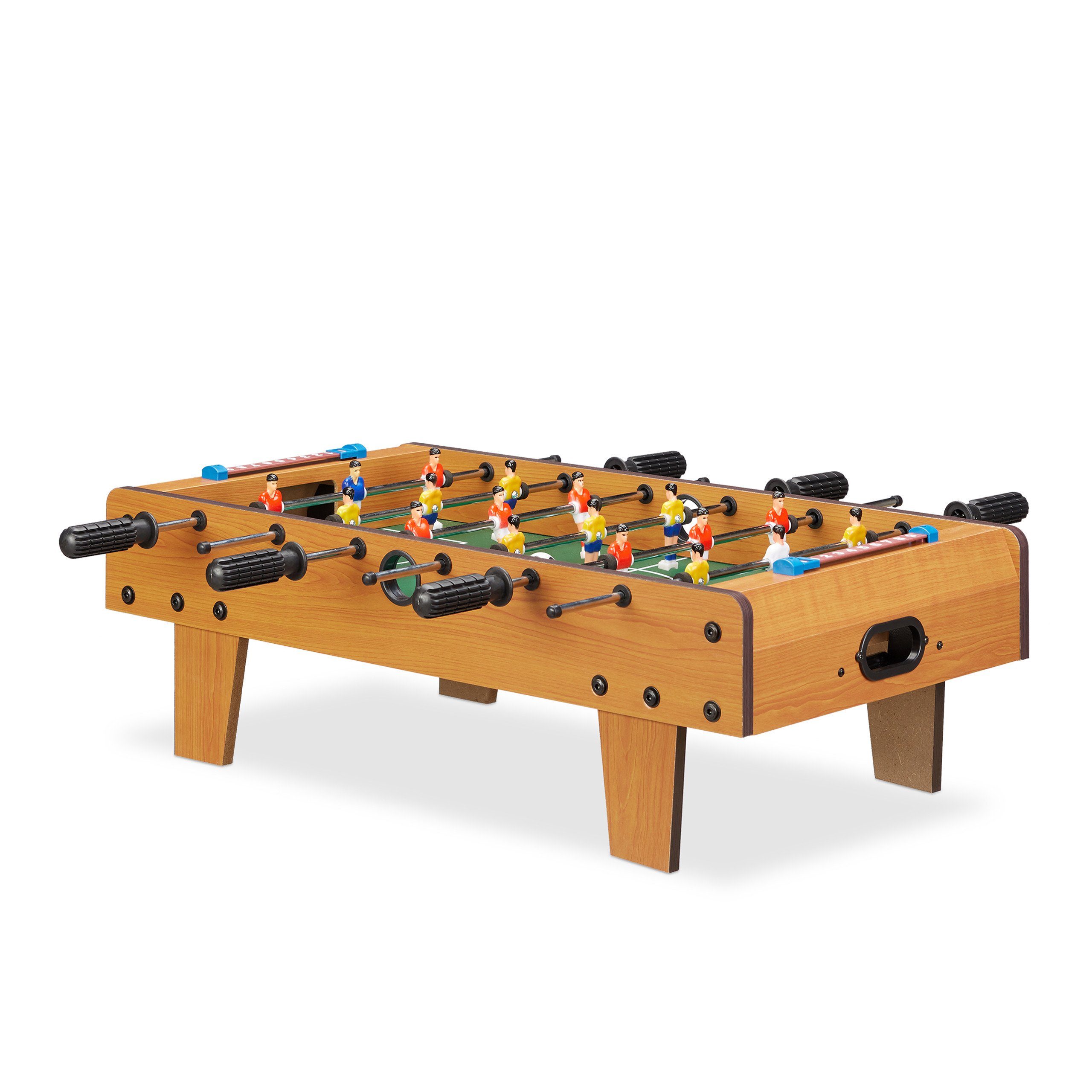 relaxdays Tischfußballspiel Tischkicker