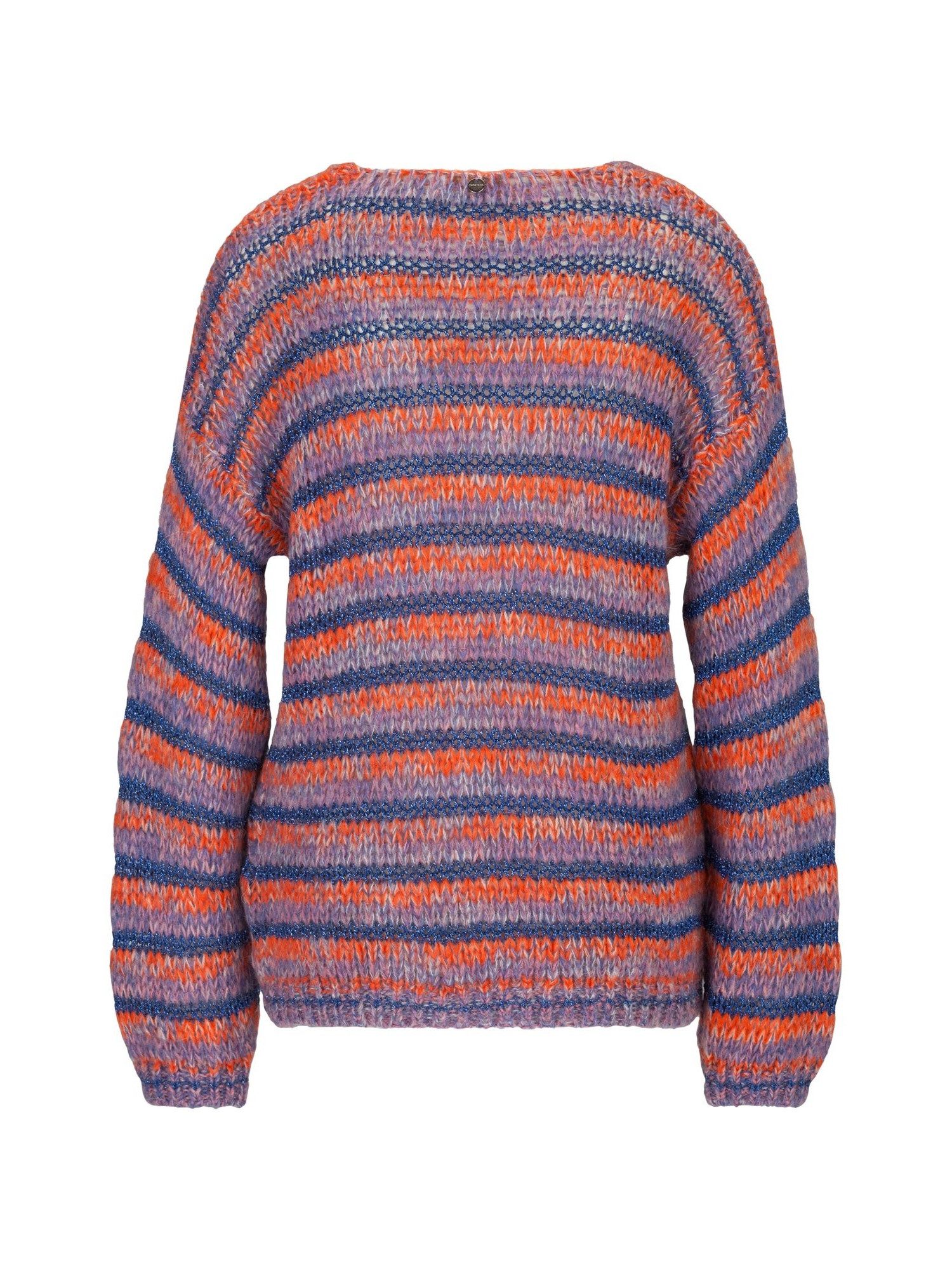 RICHROYAL Strickpullover V-Ausschnitt gestreift günstig online kaufen